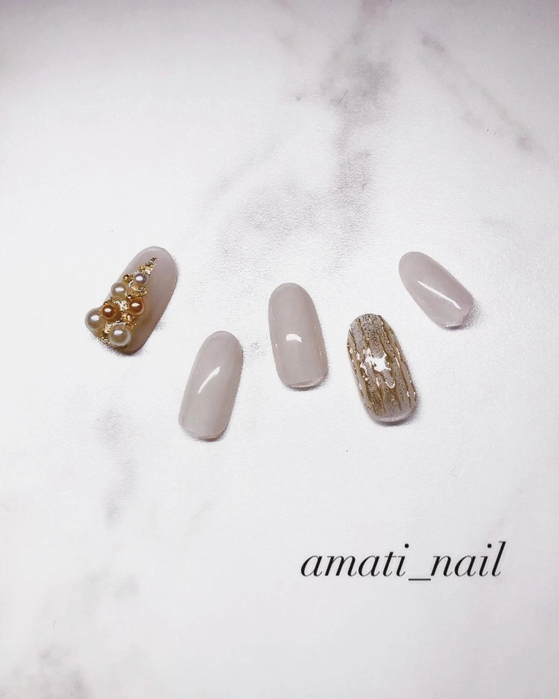 ネイル 冬ネイル クリスマス ハンドネイル amati_nail TAKAKOのネイルデザイン
