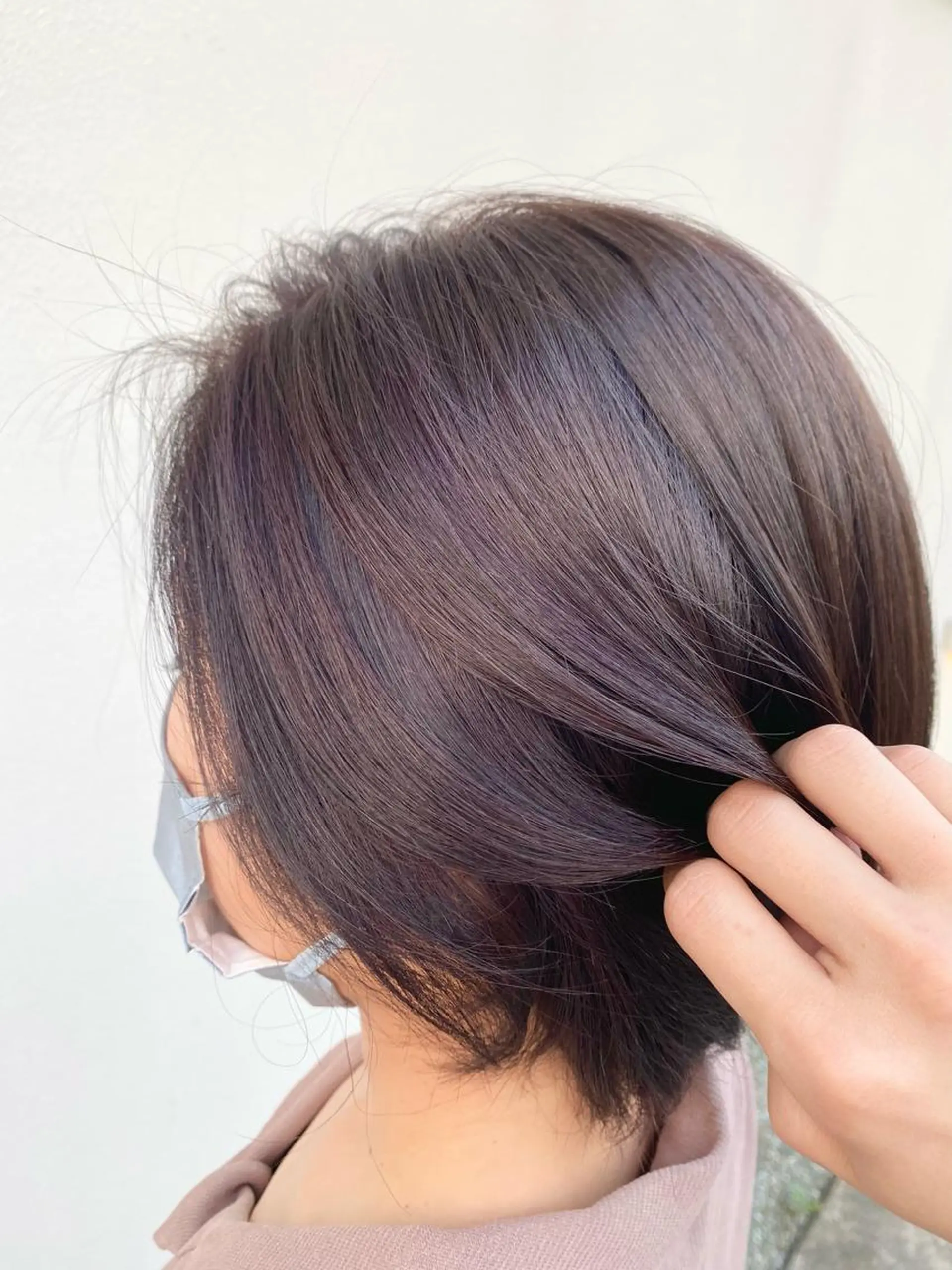 ショート カラー 透明感カラー グレージュ ハイライトカラー ハイライト カラースペシャリスト しょう🧑🏼‍🎨のヘアスタイル