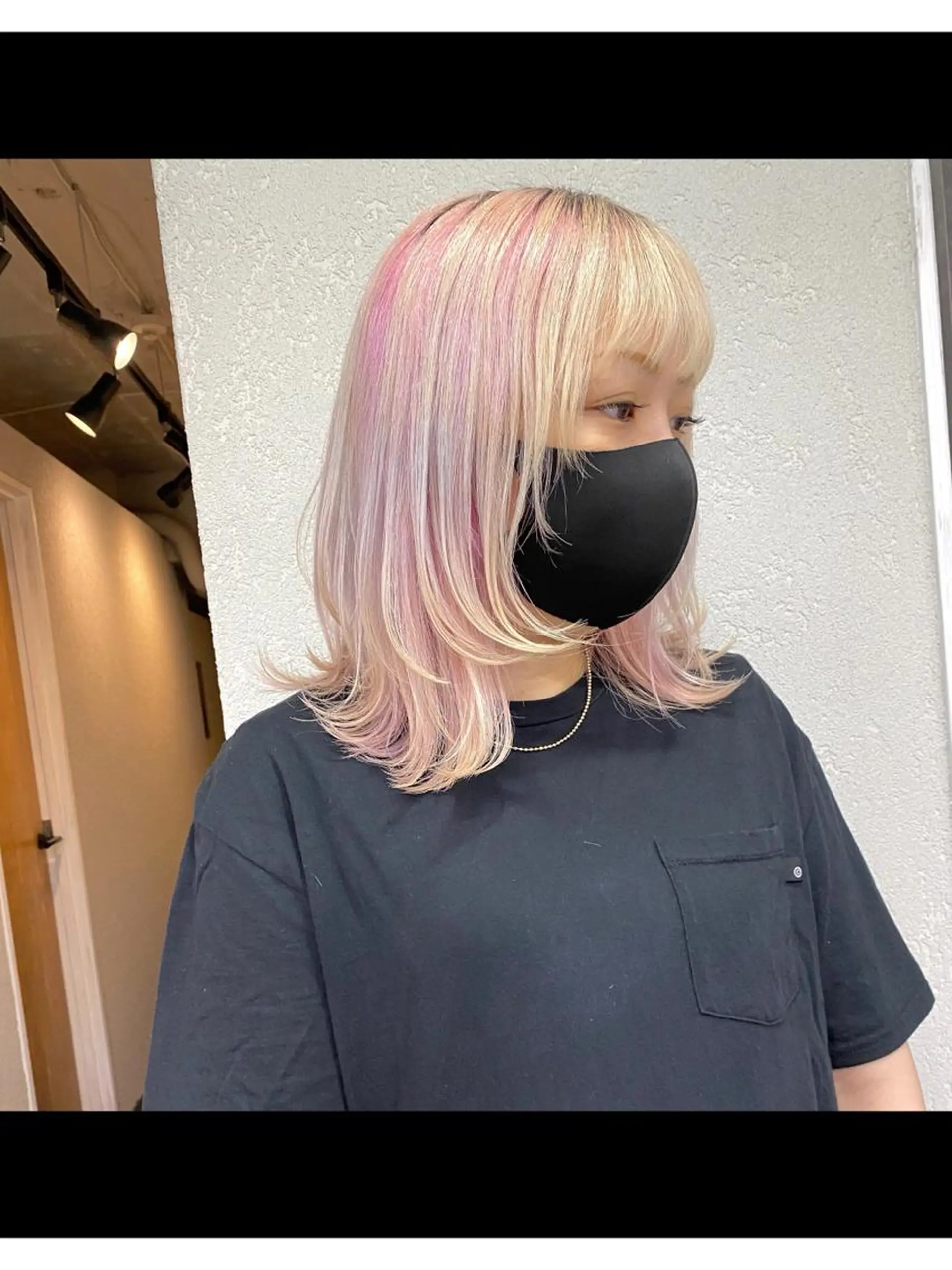 ミディアム カラー ヘアアレンジ カット トリートメント 小顔カット/艶 カラー特化♡MIHOのヘアスタイル