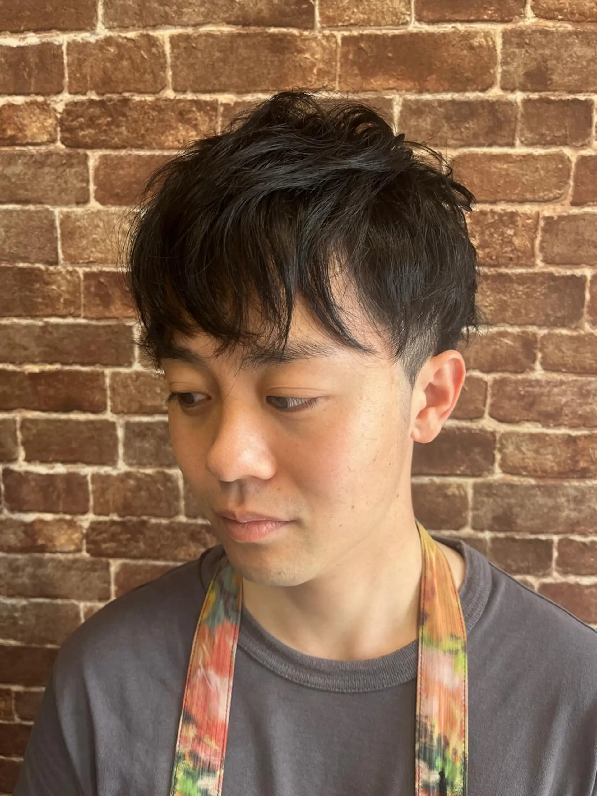 ショート カラー パーマ ヘアアレンジ メンズ キッズ ネイル マツエク・マツパ アイブロウ マッシュ メンズパーマ 透明感カラー ヘアカラー トリートメント ヘッドスパ times salon名駅所属・久木原 ゆりのヘアスタイル