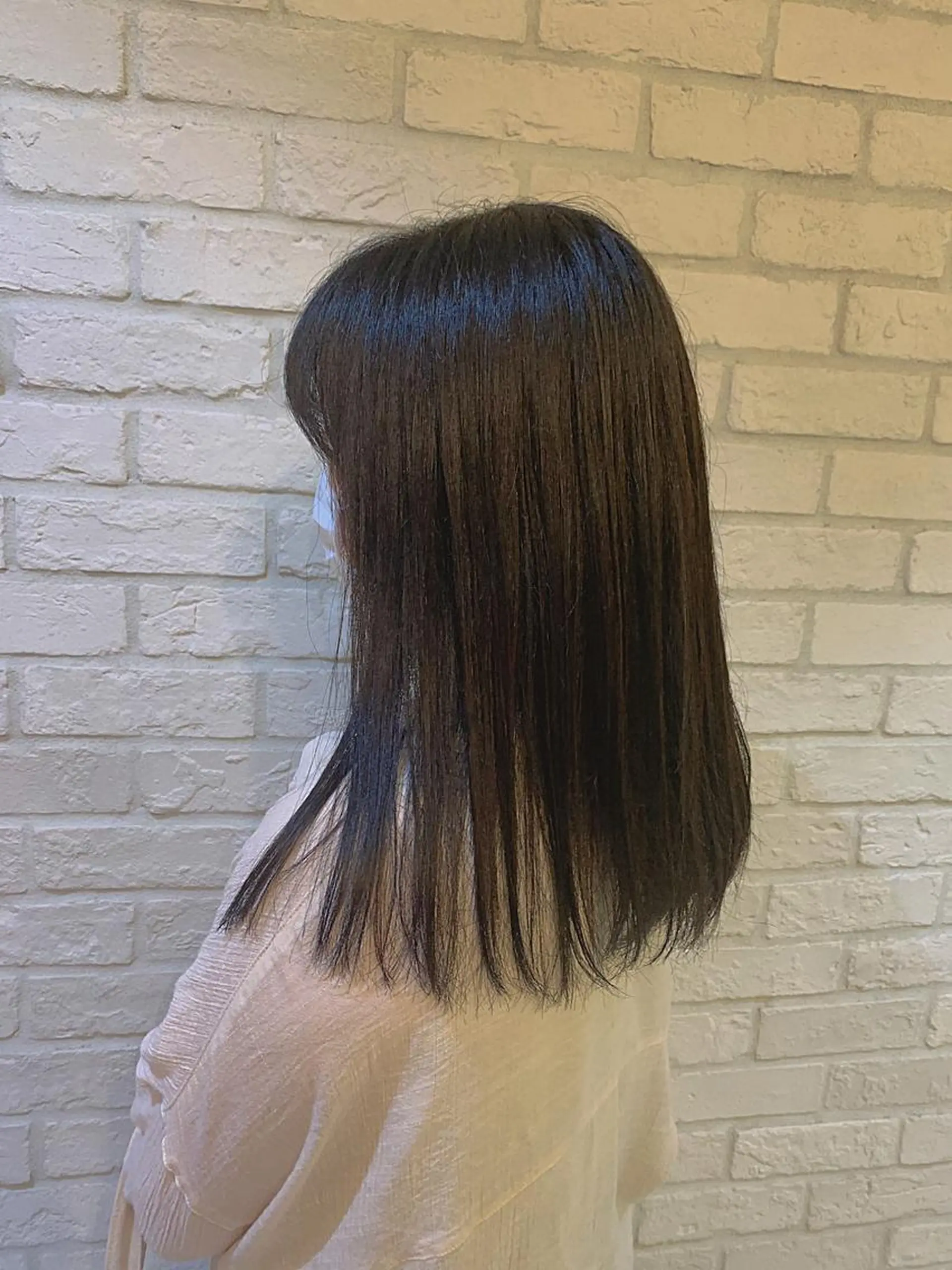 セミロング カラー 🎀野崎 美玖𝜗𝜚˚⋆のヘアスタイル