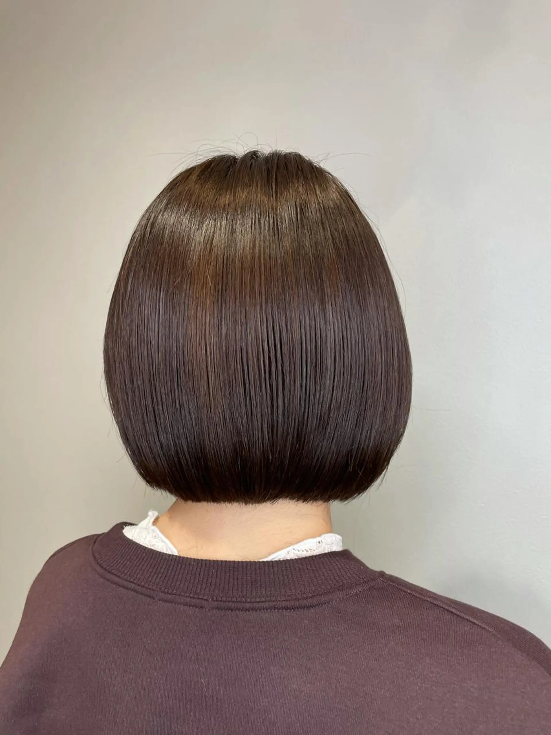 ショート ボブ カット 縮毛矯正、似合わせ カット✂️大谷勇輝のヘアスタイル