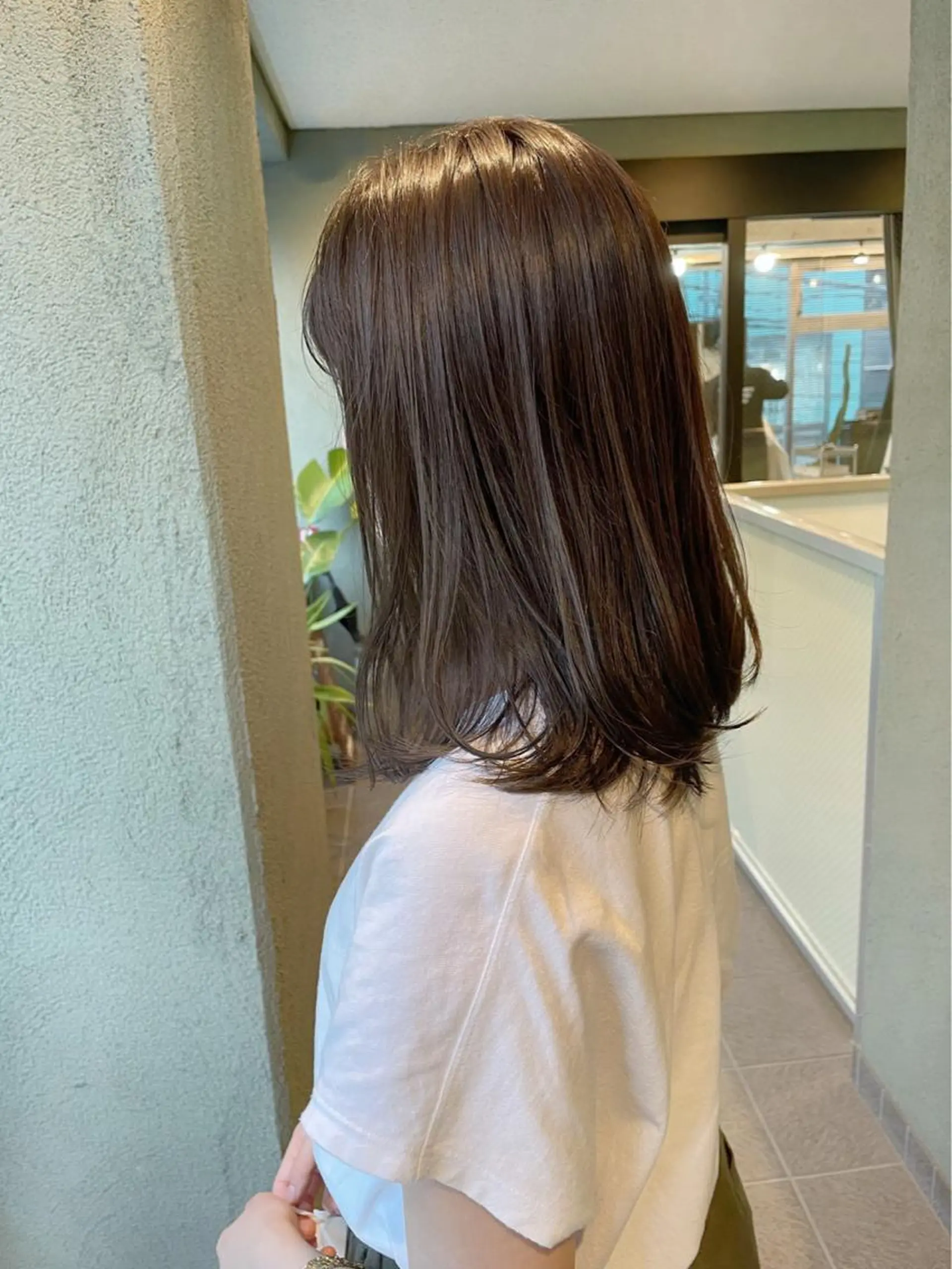 ミディアム カラー カット ヘアカラー トリートメント HIROKI ” stylistのヘアスタイル