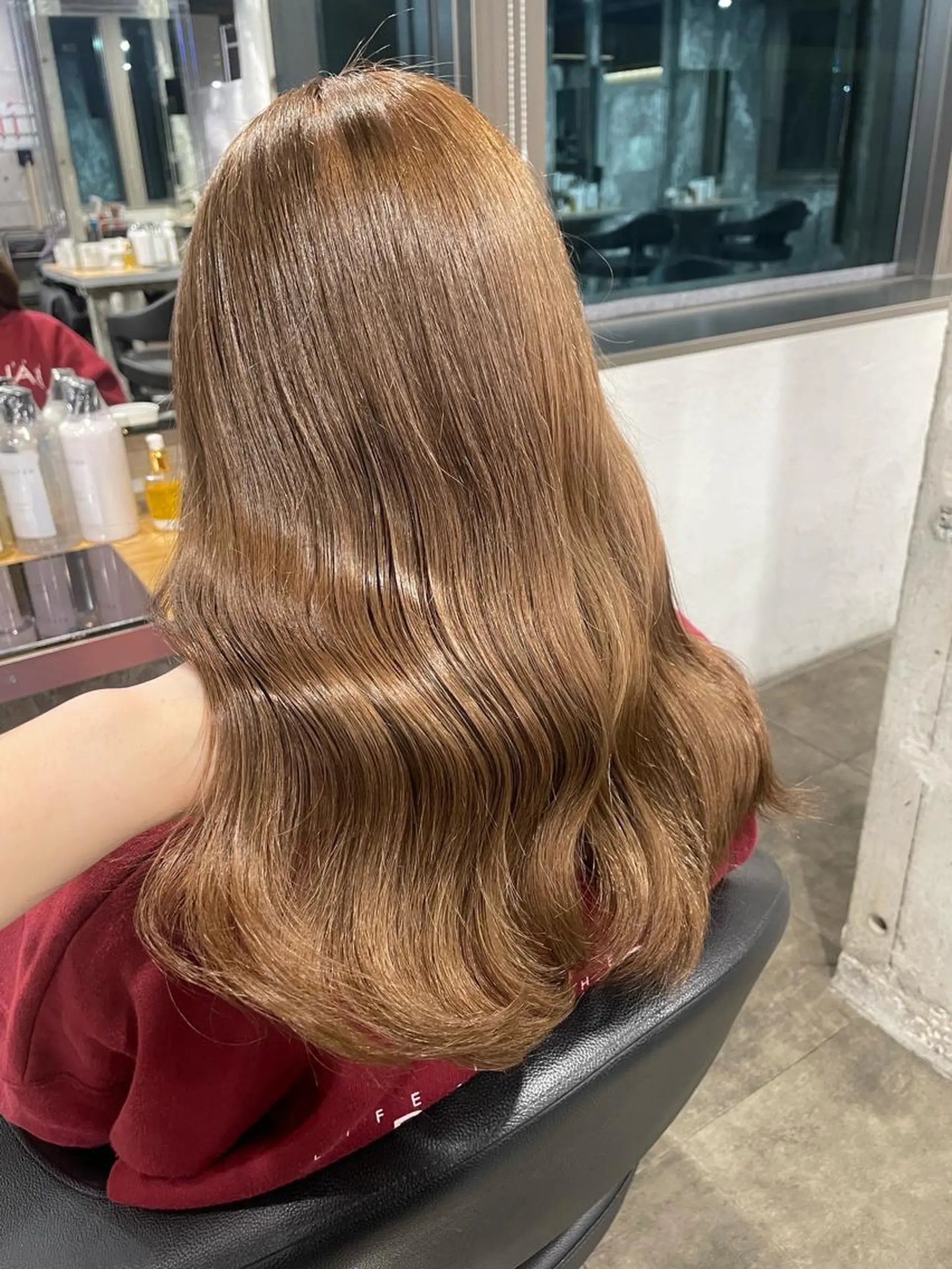 ロング カラー ベージュカラー alicetokyo 🦋宮葉🦋のマツエク・マツパデザイン