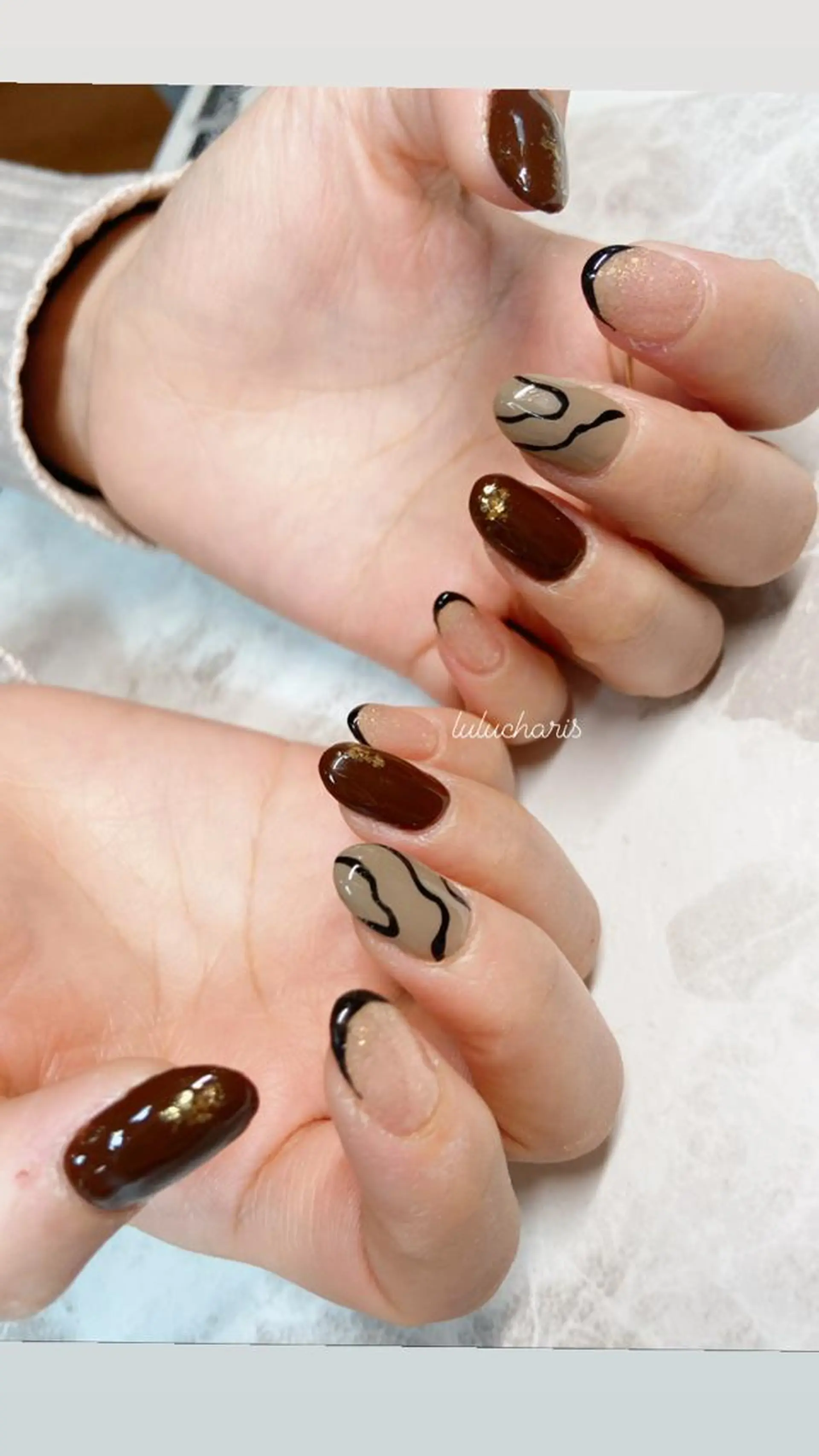 ネイル 持ち込み Lulu charisu所属・lulucharis nailのネイルデザイン