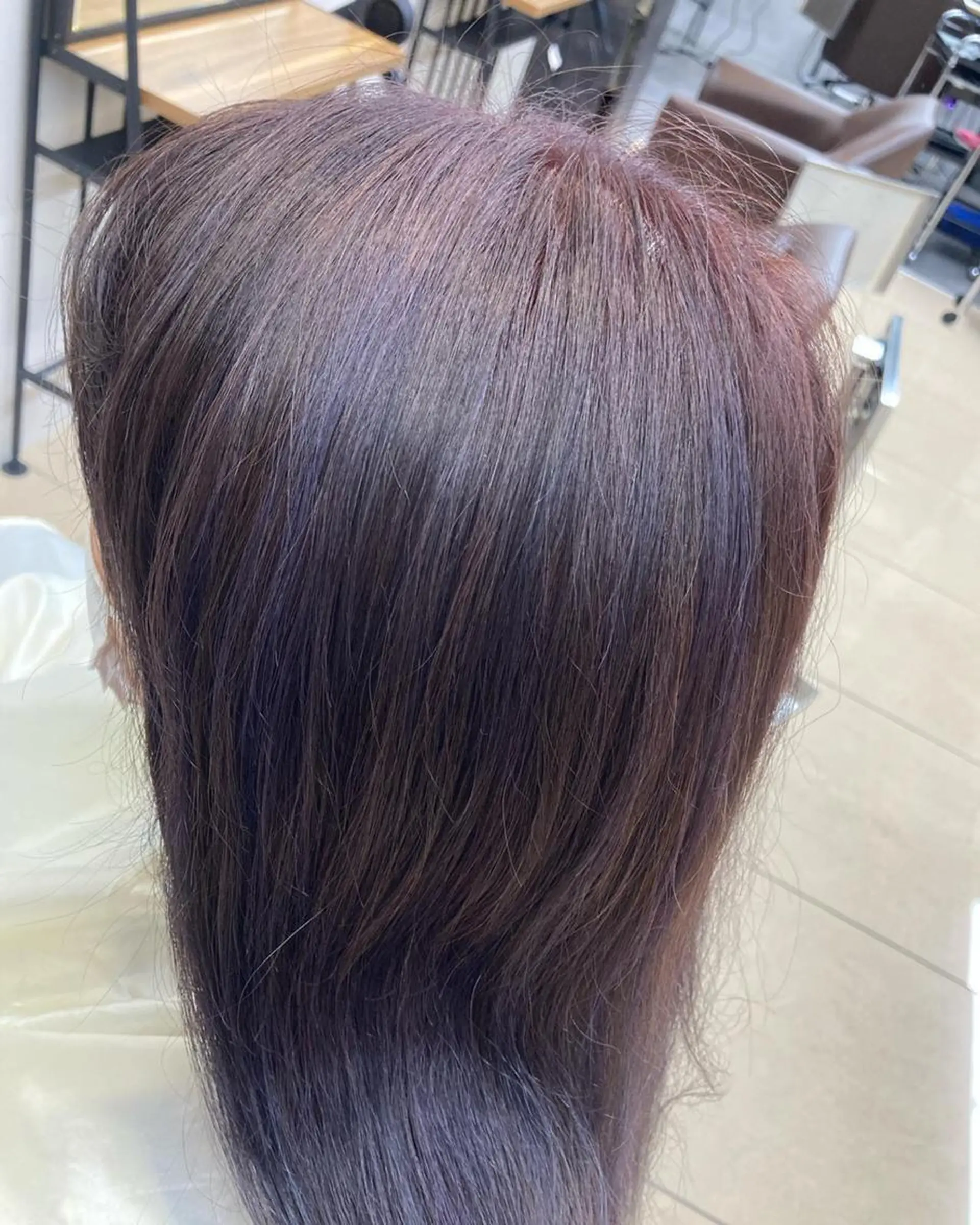 カラー グラデーションカラー ハイライトカラー ラベンダーカラー バイオレットカラー 髪質改善/透明感 カラー/内藤有須加のヘアスタイル