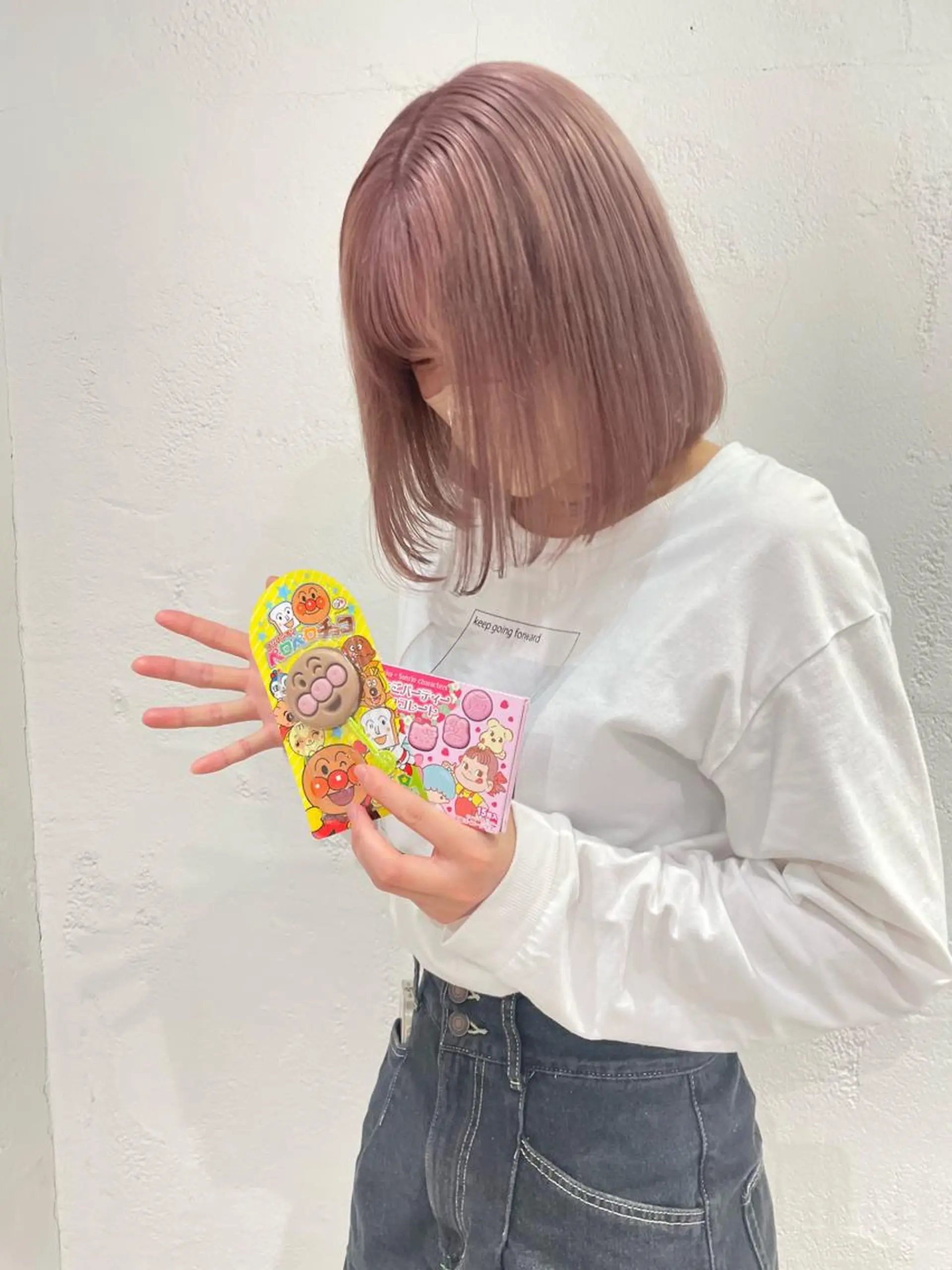 ショート カラー ヘアアレンジ ブリーチ ピンクカラー 眉毛アイブロウ&まつ毛パーマiena渋谷/パリジェンヌ/眉毛まつげパーマ/眉毛アイブロウ所属・iena渋谷 /ゆーこのマツエク・マツパデザイン