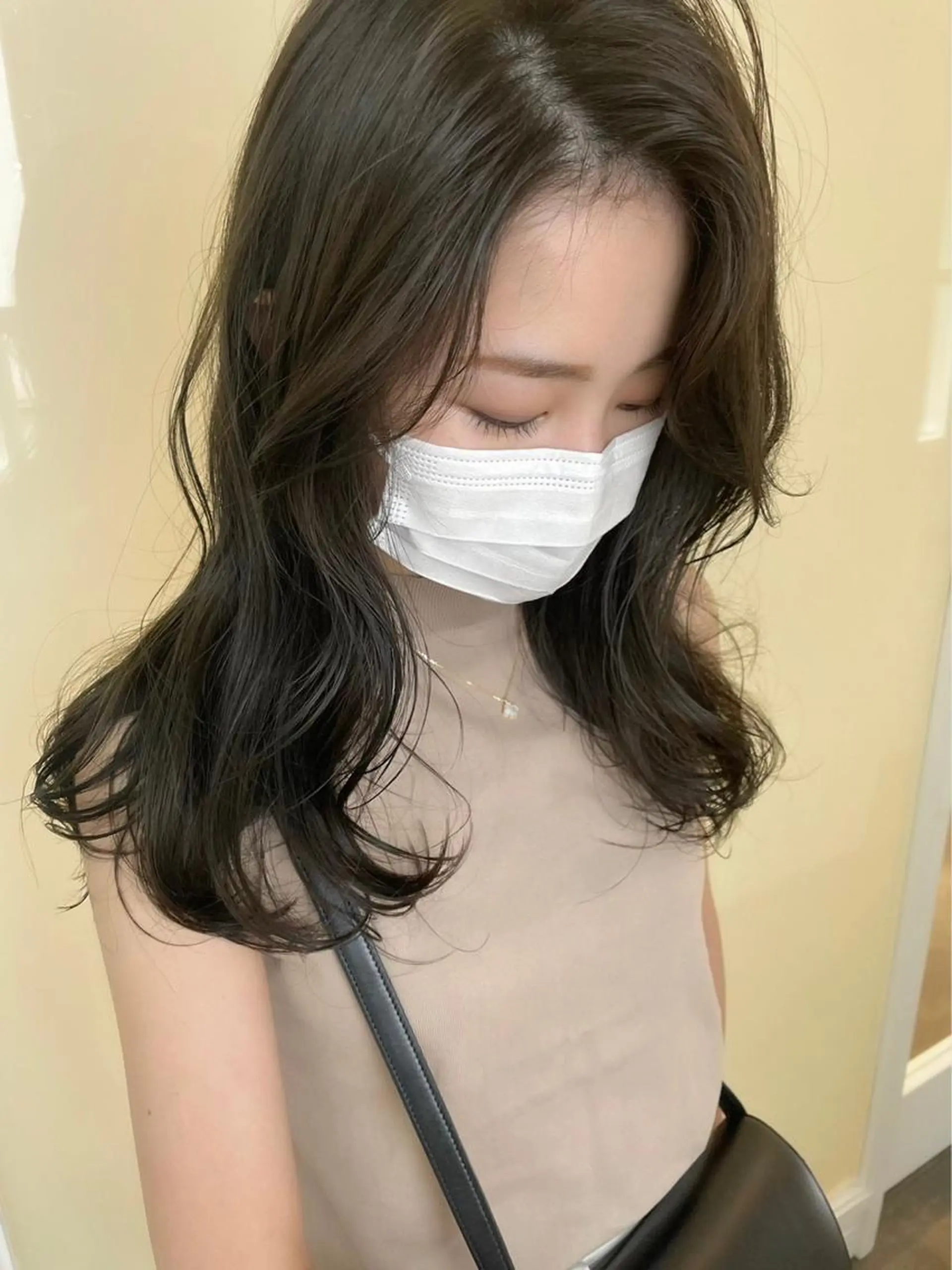 ロング カラー アッシュ SHEARA BY CARE所属・. AYUKAのヘアスタイル