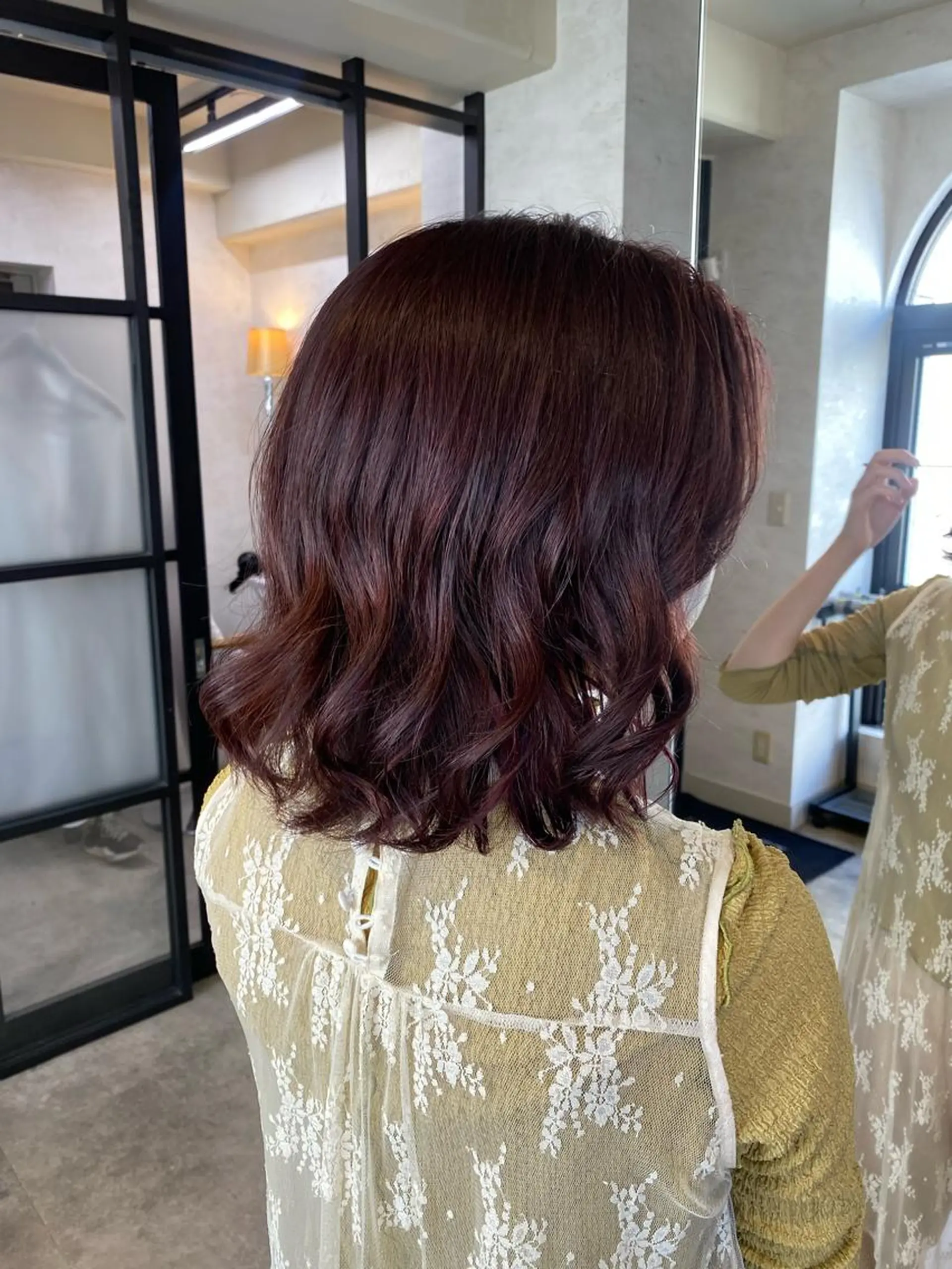 ミディアム カラー ヘアカラー 🍓小野 紗由美🍓のヘアスタイル