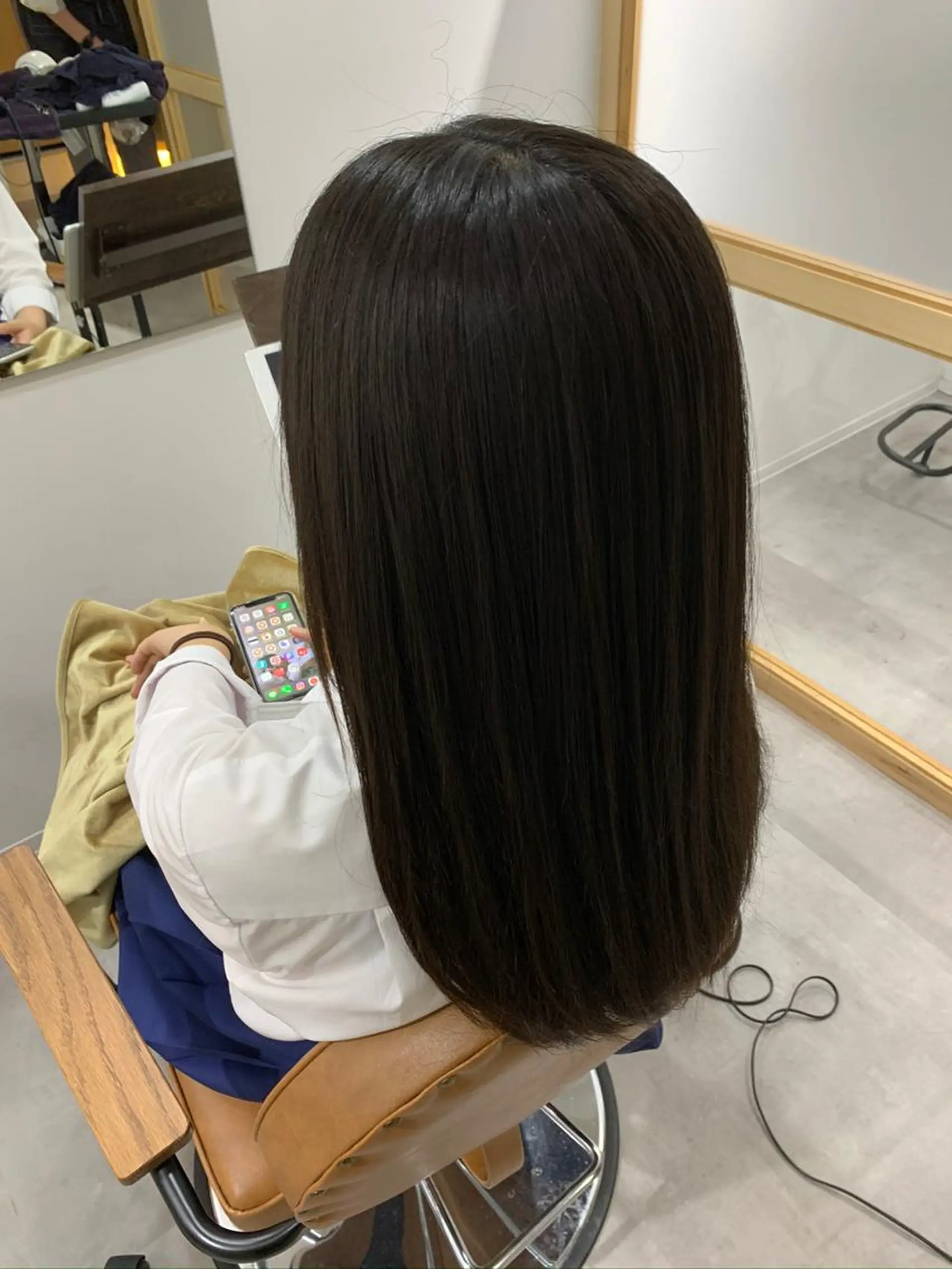 セミロング トリートメント 酸熱トリートメント ✨髪質改善 スギタ✨のヘアスタイル