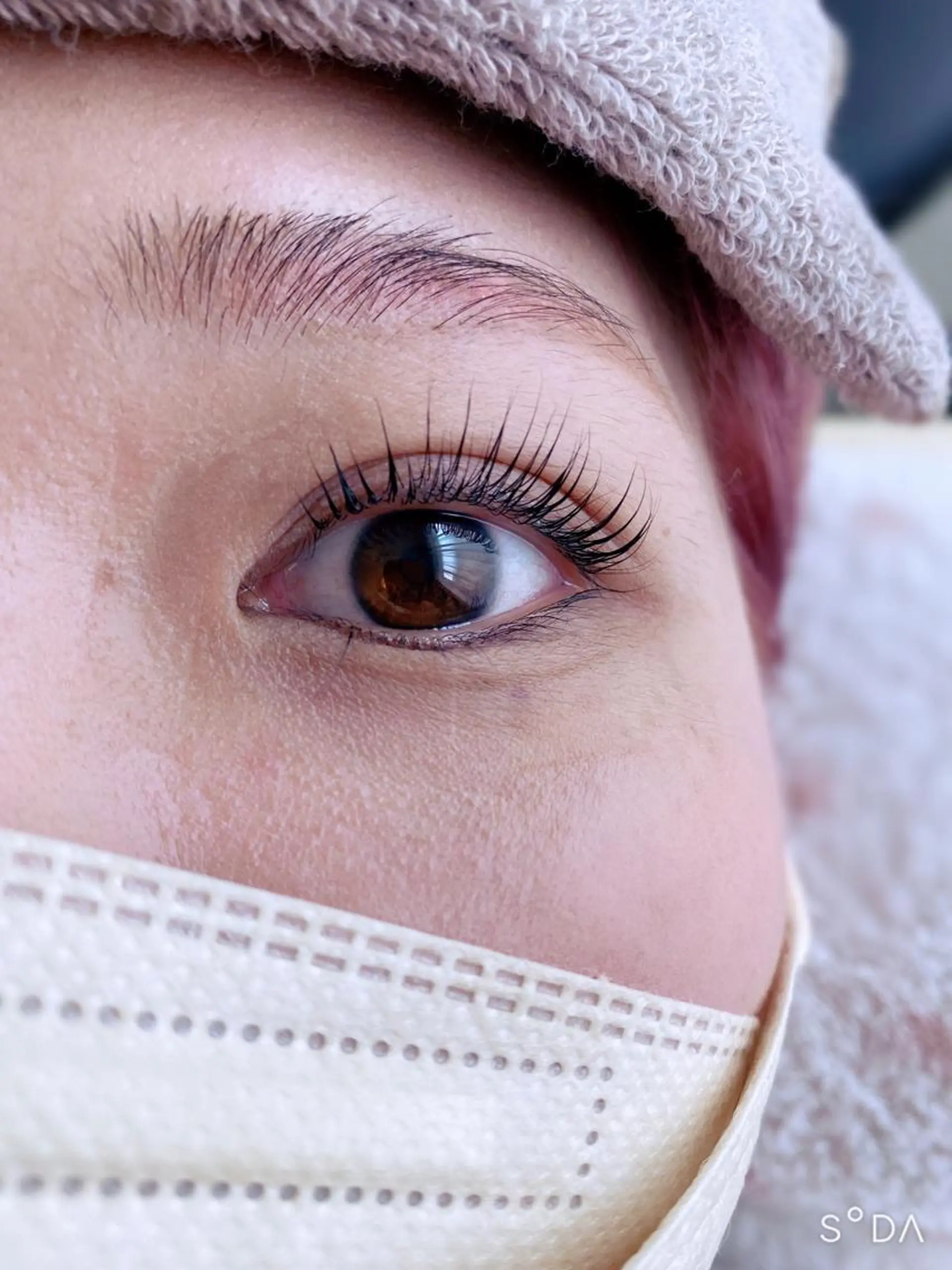 マツエク・マツパ パリジェンヌラッシュリフト マツパ 秋山 梨香のマツエク・マツパデザイン