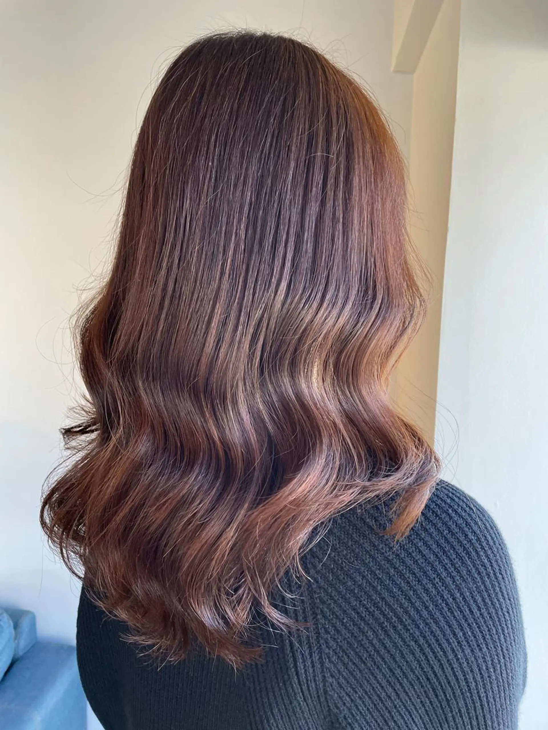 ロング カラー ヘアアレンジ マツエク・マツパ ヘアカラー トリートメント 透明感カラー/推しカ ラー☁️JURAのヘアスタイル