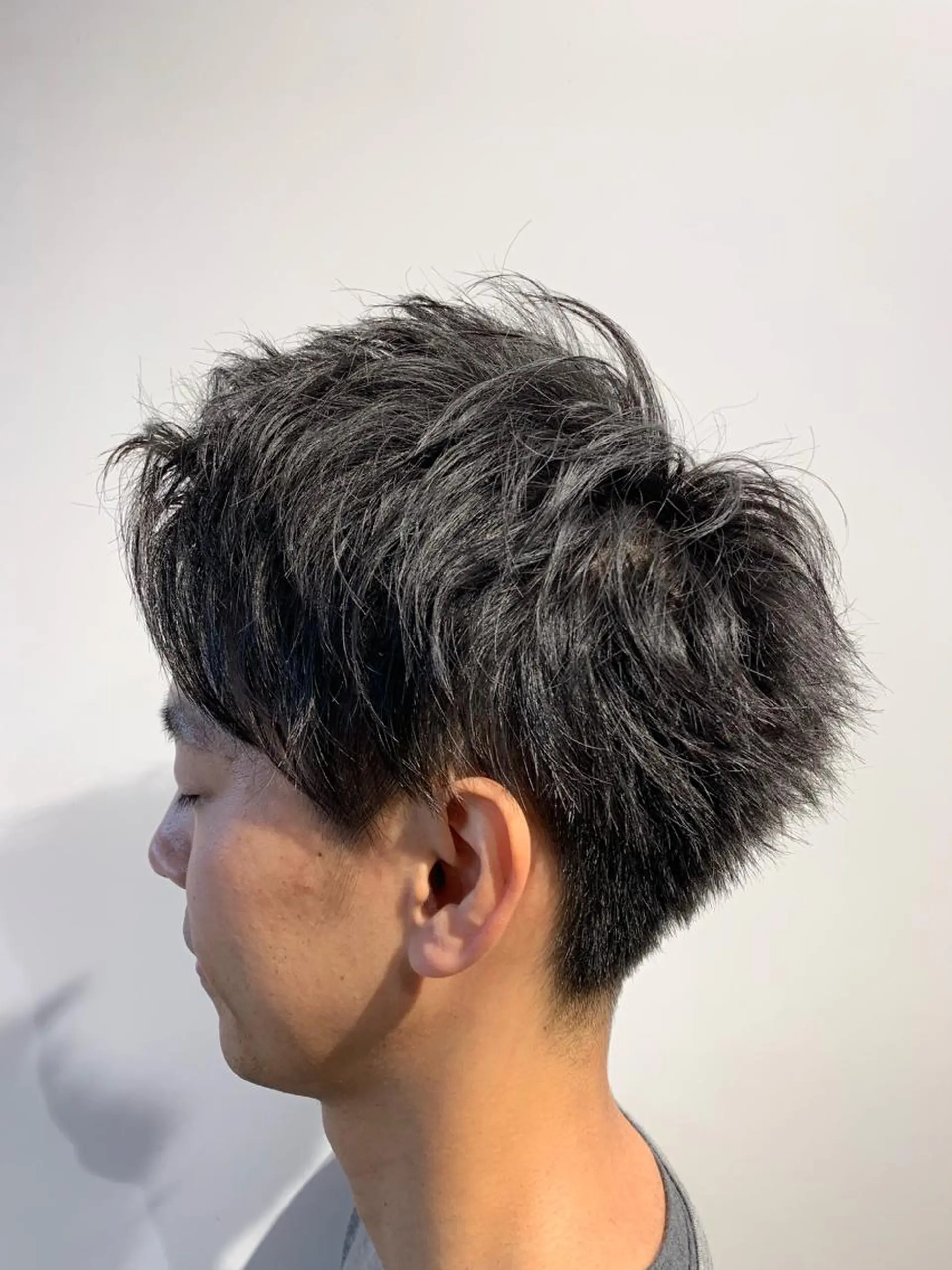 ショート メンズ 刈り上げ ショートヘア カット トリートメント ヘッドスパ ヘアセット Lee東三国 店長 谷辻誠志のヘアスタイル