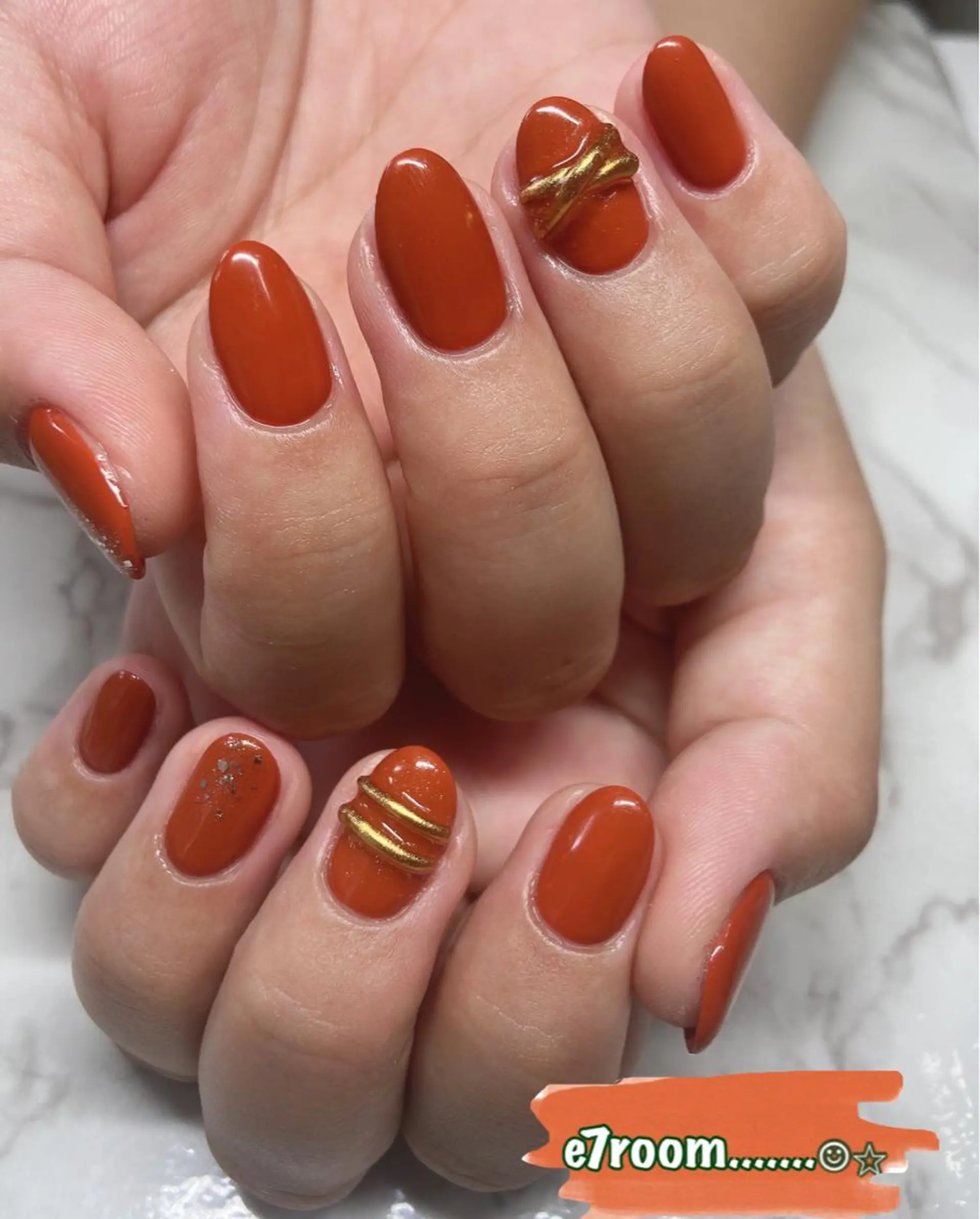 ネイル ワンカラーネイル 江口 佳奈のネイルデザイン