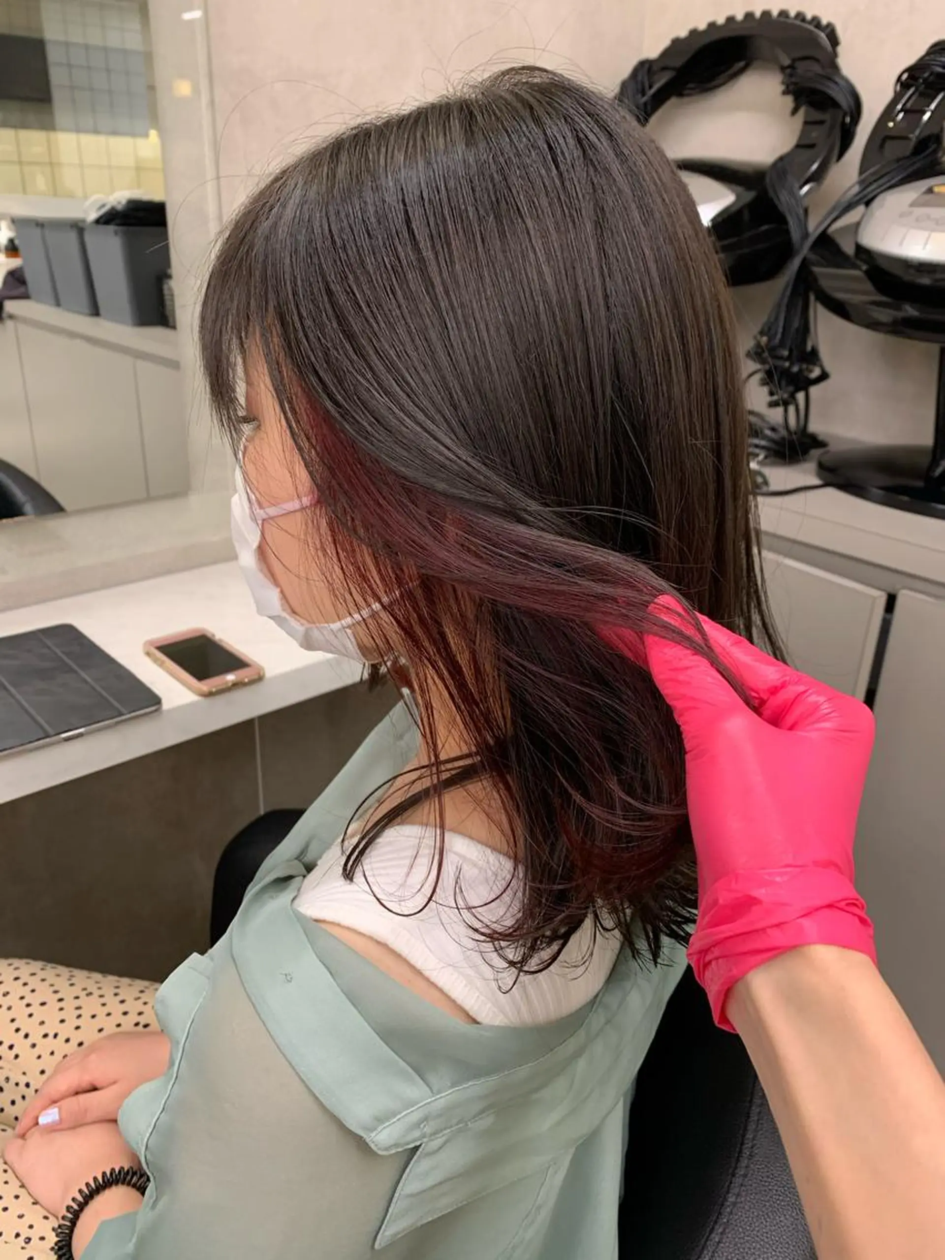 セミロング 【美容室が苦手な方 専問美容室】MIHOのヘアスタイル