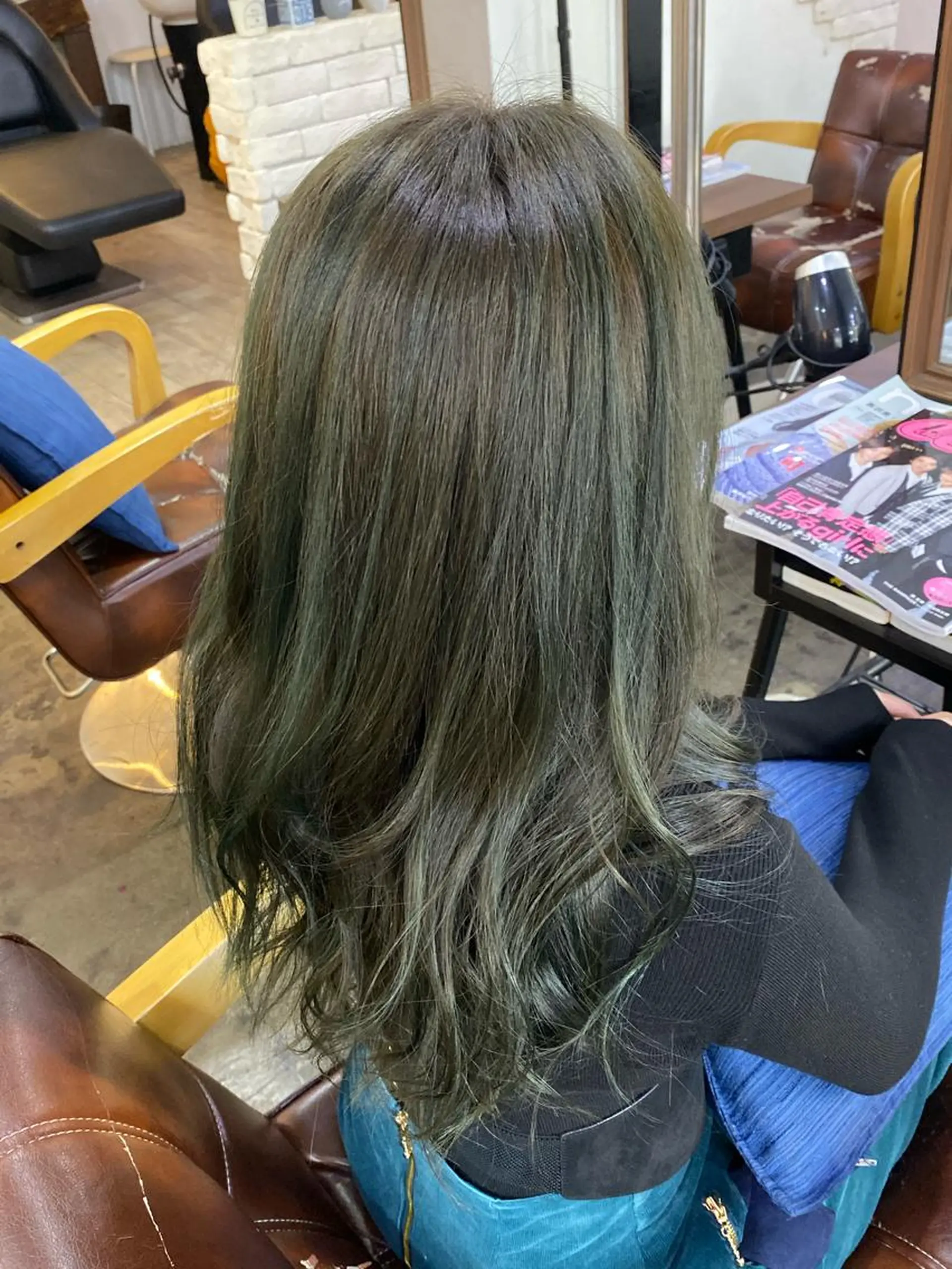 ロング カラー 【艶髪×韓国風】 毛流れ職人 RYOのヘアスタイル