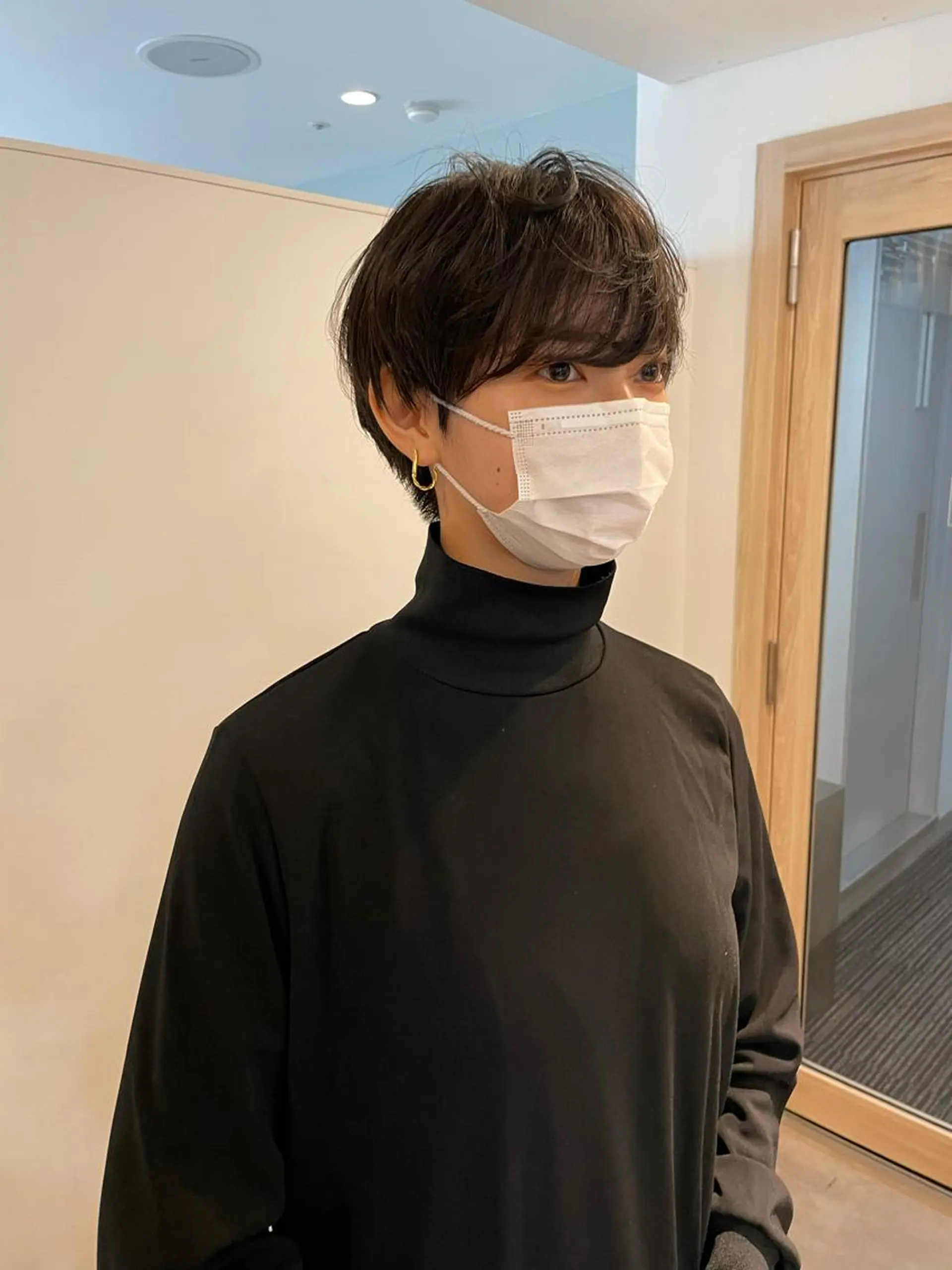 ショート 大迫 江梨のヘアスタイル