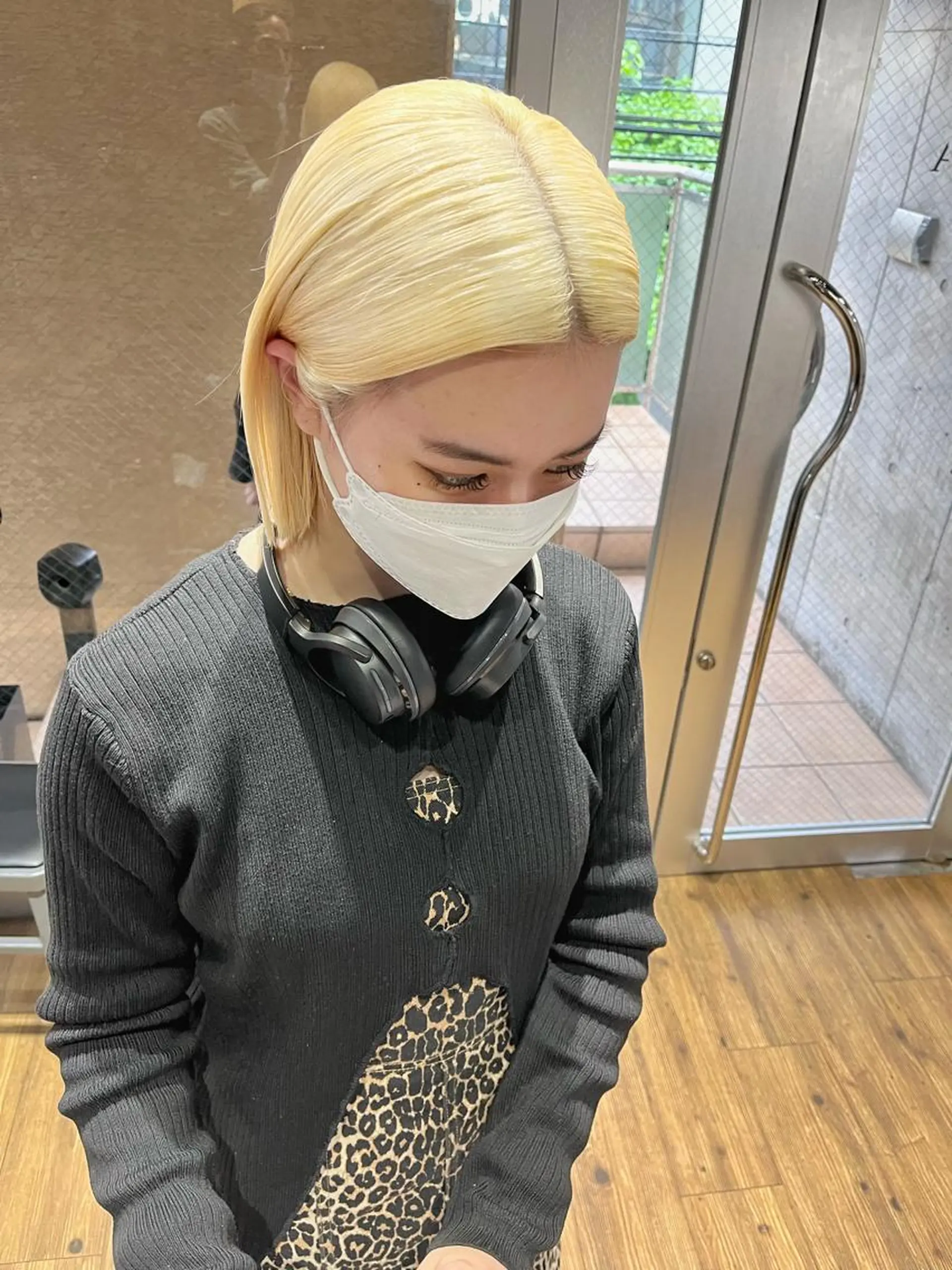 ショート カット ヘアカラー ハイトーンNo.1✨ パーマ✨イマイタツヤのヘアスタイル