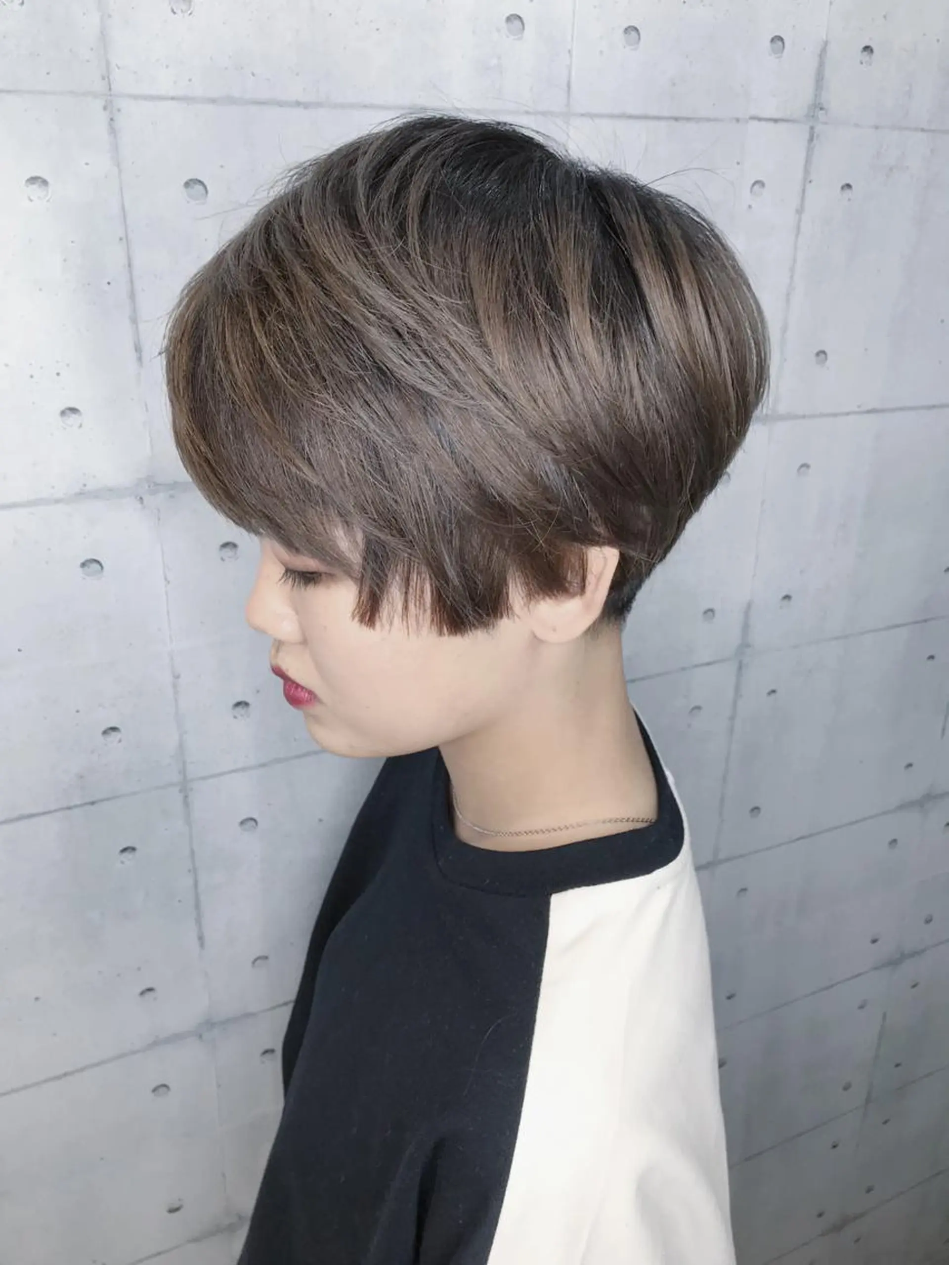 ショート 💎馴染むエクステ ×カラーTOMO💎のヘアスタイル