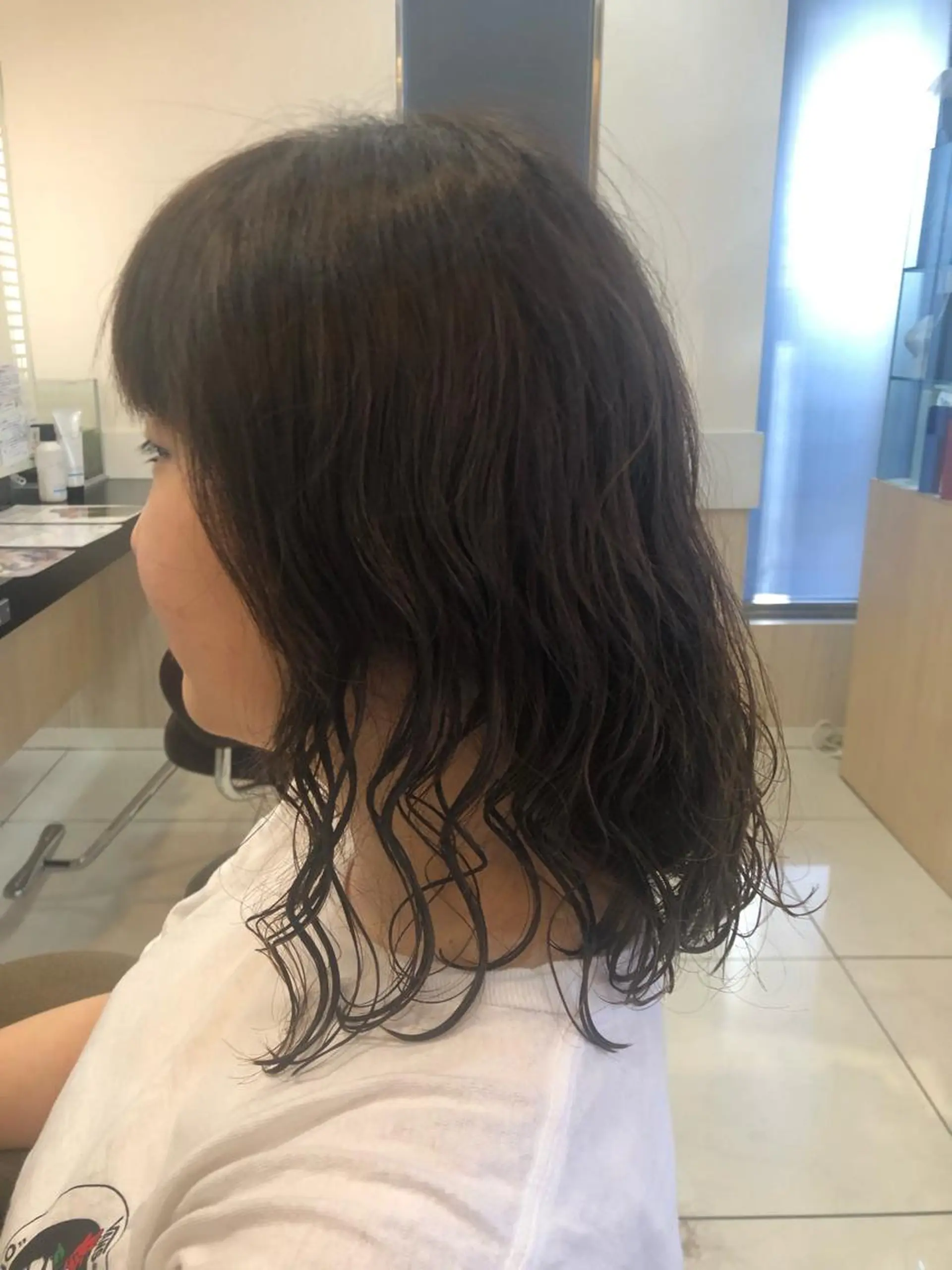 ミディアム カラー パーマ リリー /Men's/パーマのヘアスタイル