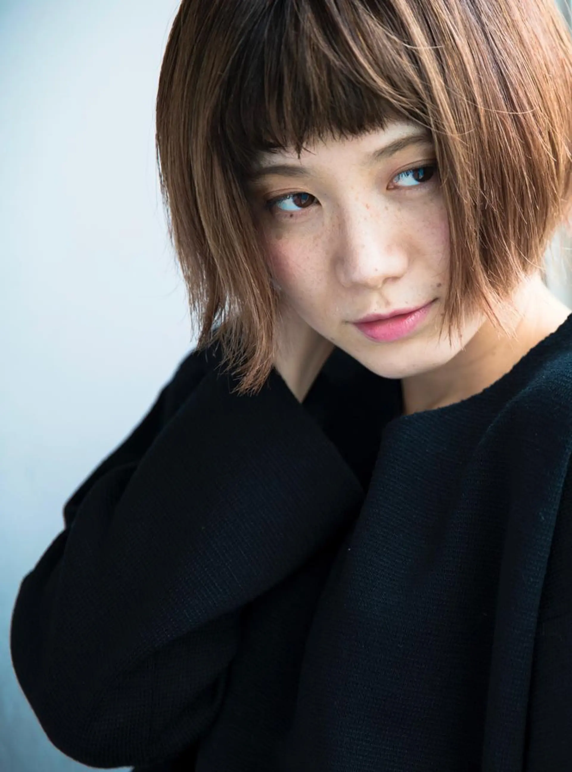 カラー 岩渕 由里香のヘアスタイル
