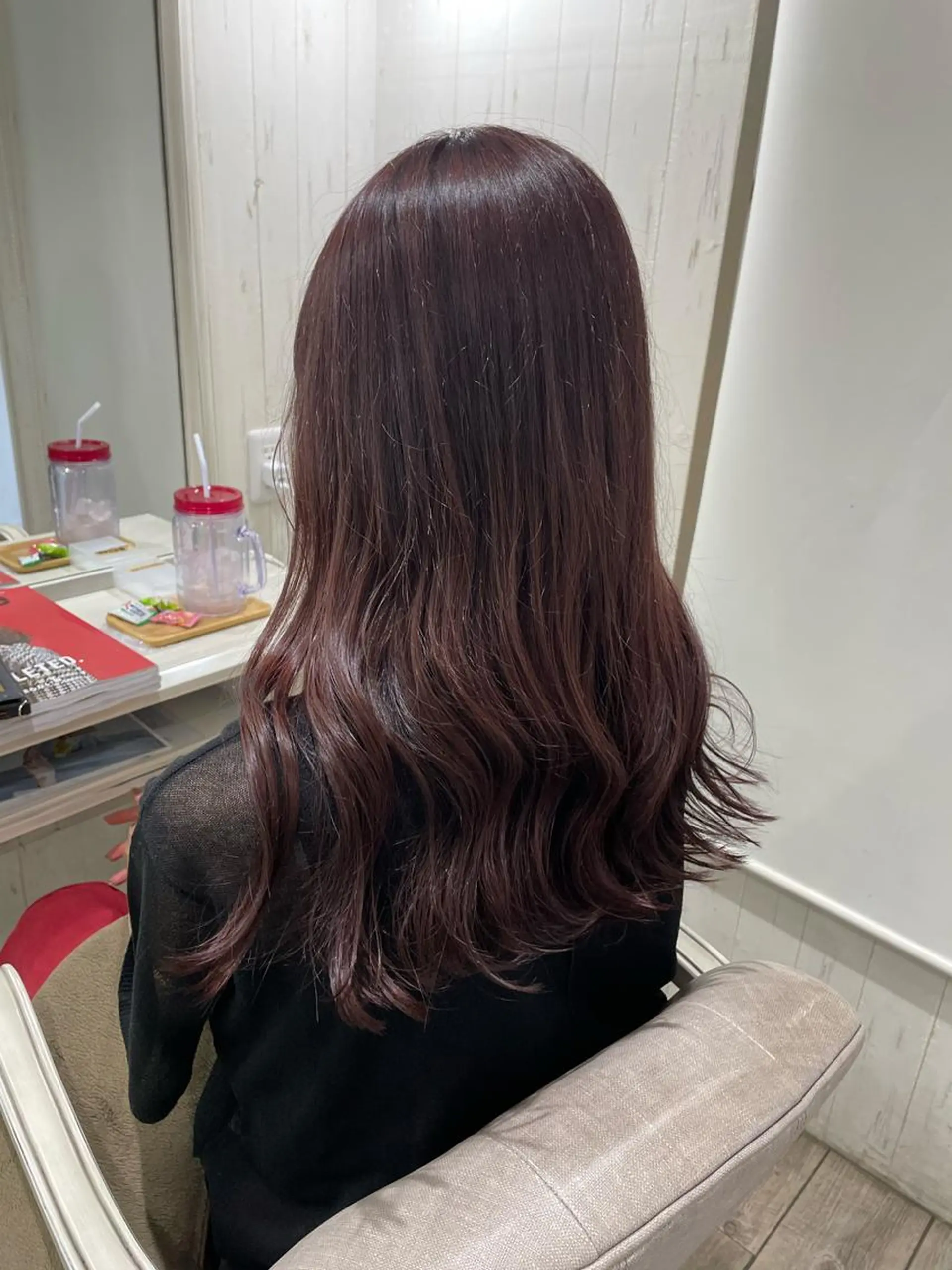 ロング ネモトメイナ🌿‬ 今月末で退職しますのヘアスタイル