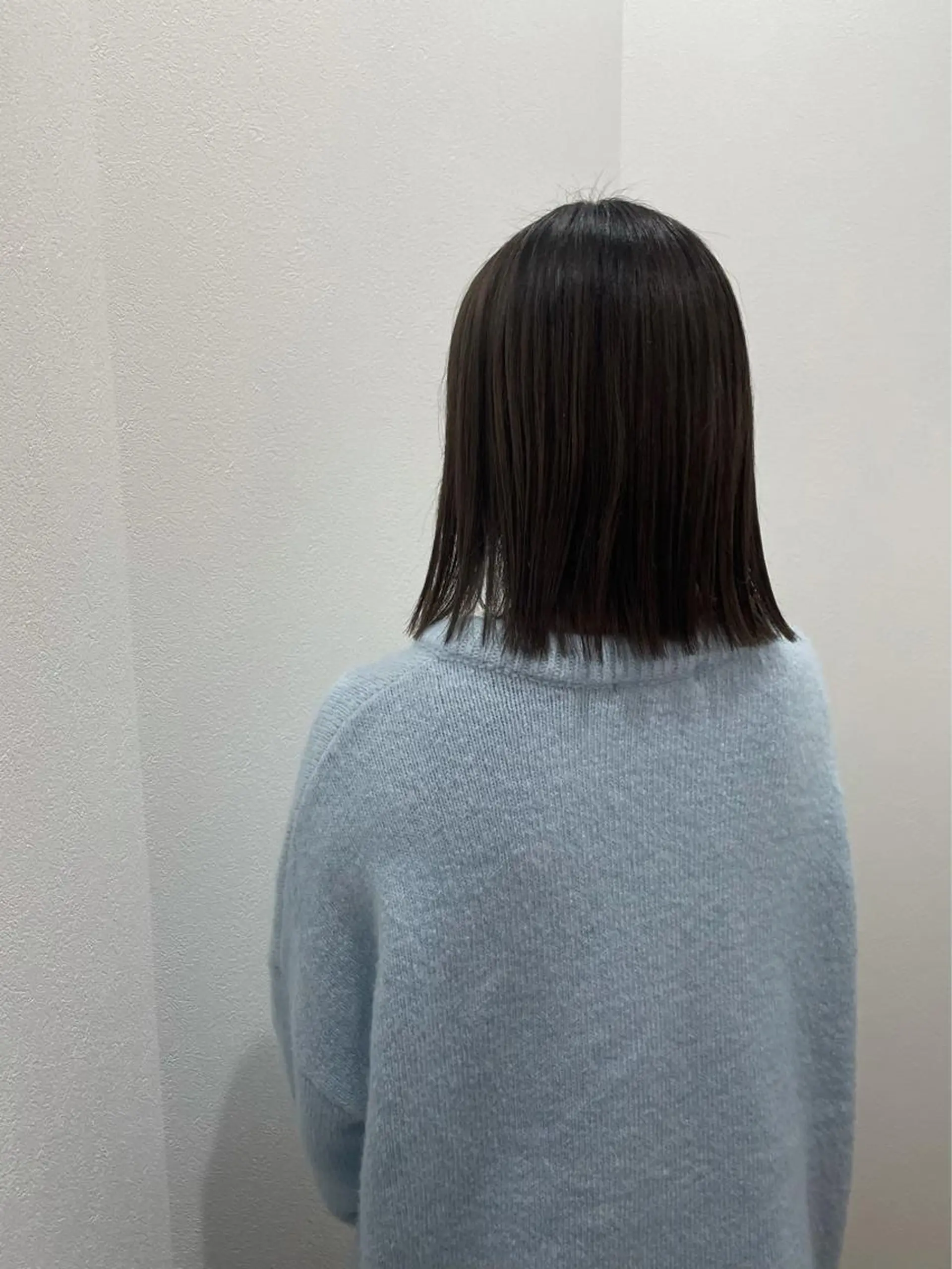 ミディアム カット 縮毛矯正 hair'sBEAU LiEn所属・山本 愛永のヘアスタイル