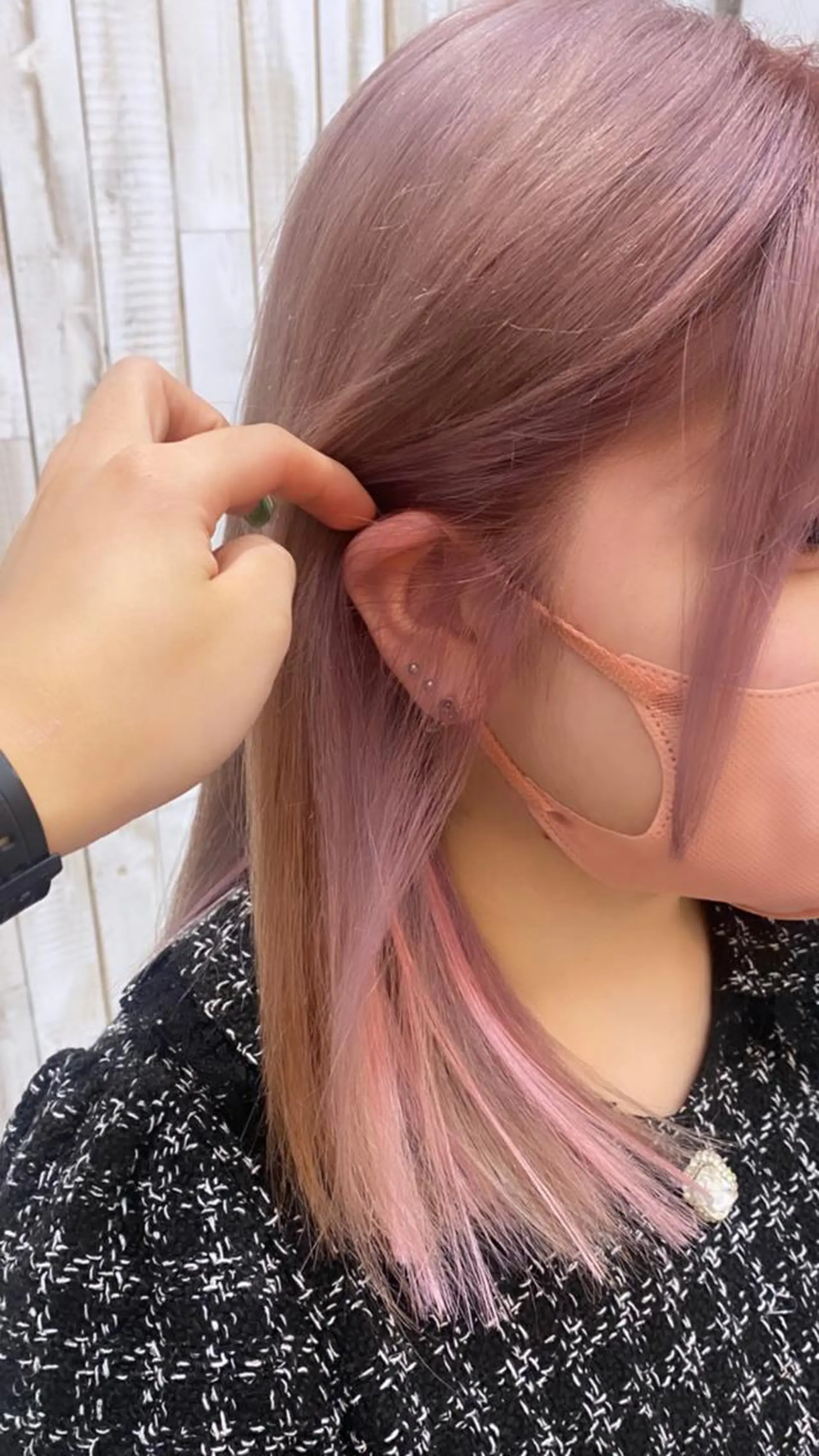 ロング エクステ メンズ/メンズカラー 🍏すがのみき🍏のヘアスタイル