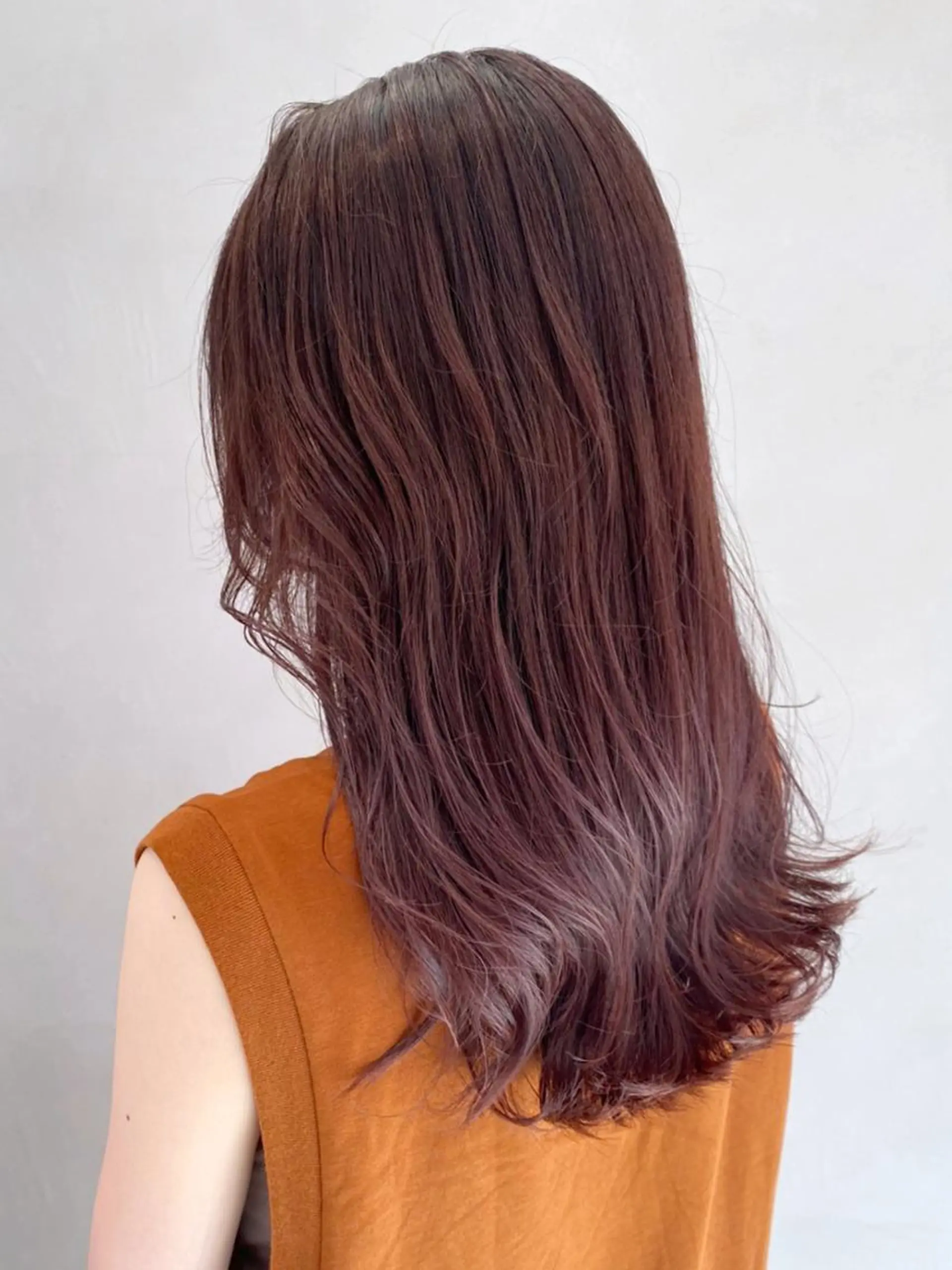 セミロング カラー ピンクカラー バイオレットカラー ITbyALBUM 浦和店のヘアスタイル