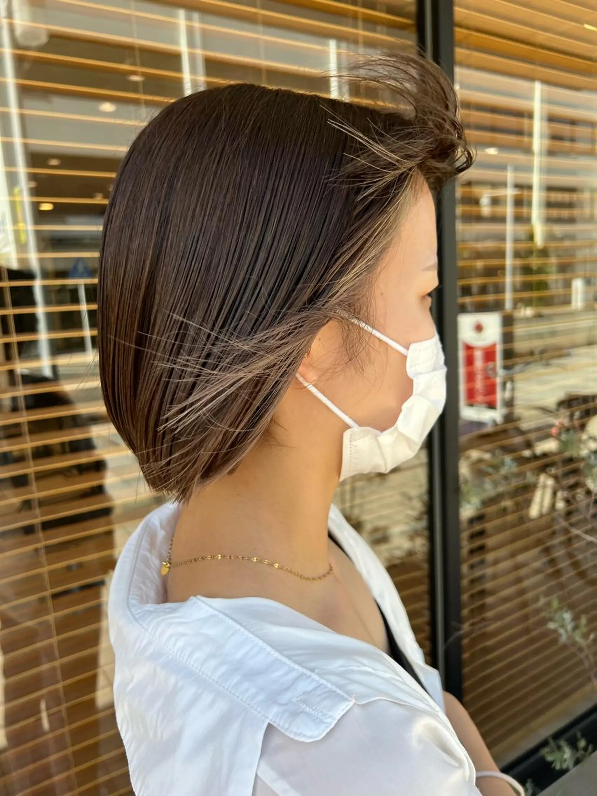 ショート カラー Oasisgarden所属・レイヤー/ブリーチ MOMOのヘアスタイル