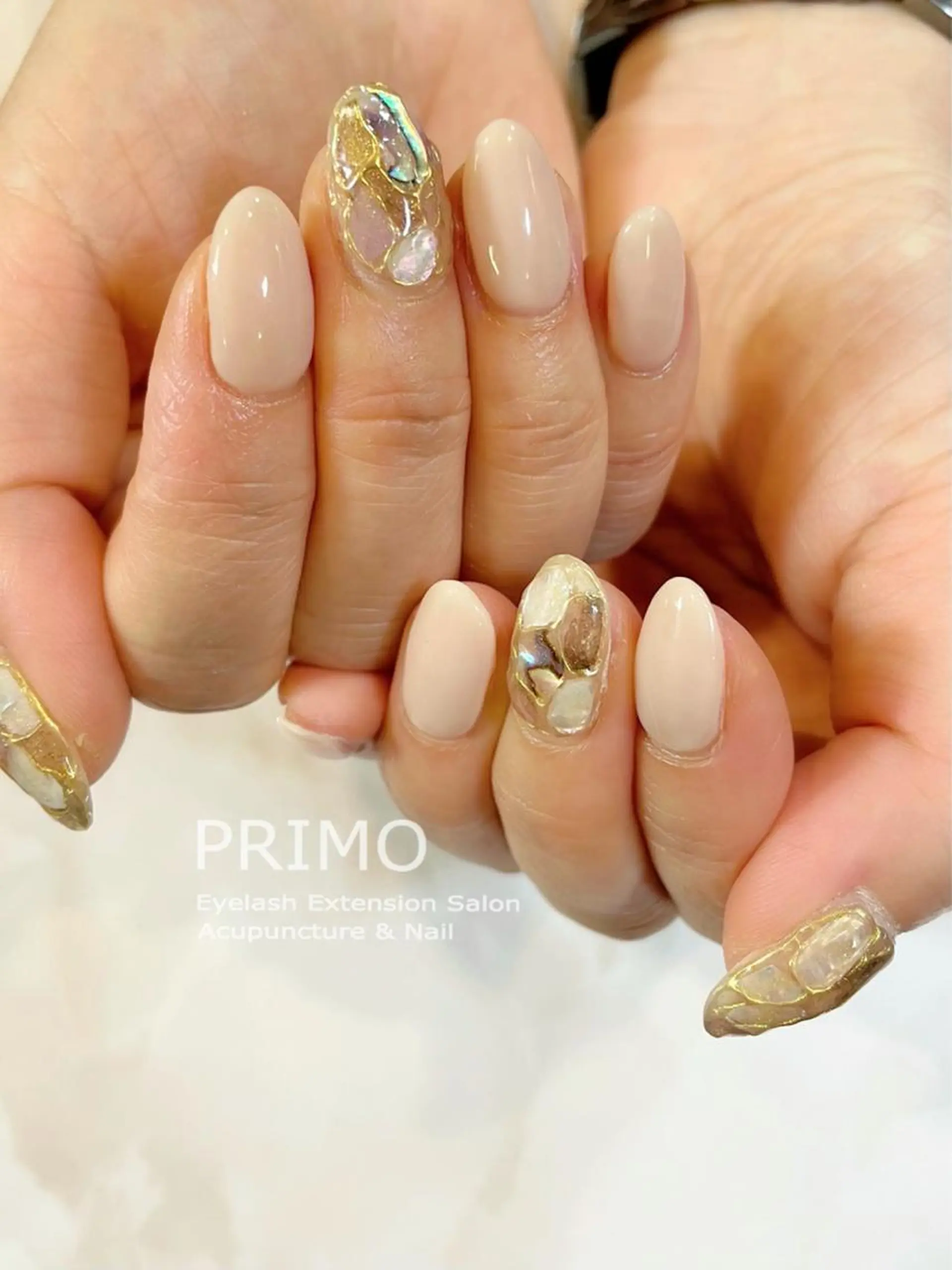 ネイル アートネイル ジェルネイル ミラーネイル パラジェル PRIMO🐈🌱 マツパ/黒ティントのマツエク・マツパデザイン