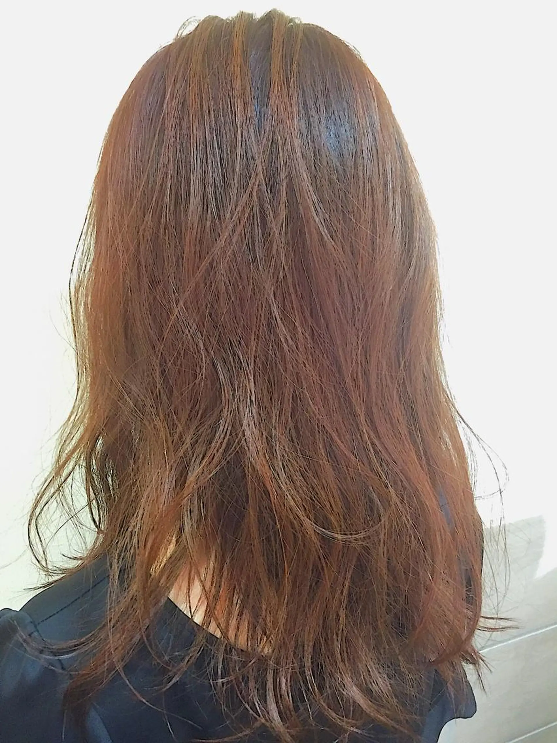 セミロング カラー パーマ セミロングパーマ ピンクカラー 可愛いを作る神 ナオヒロのヘアスタイル