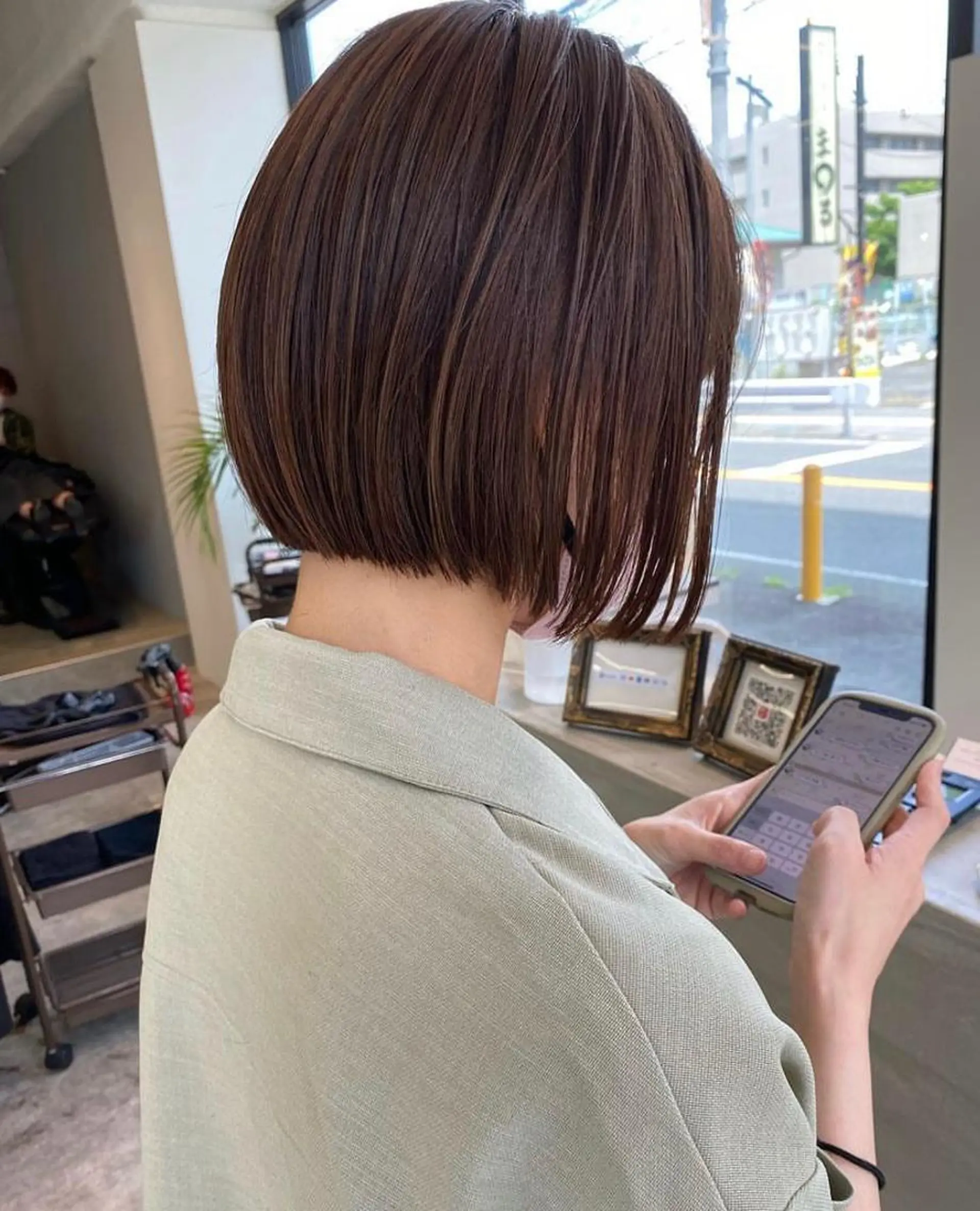 ショート カラー カット 髪質改善特化型美容師 🫧岡本璃来🫧のヘアスタイル