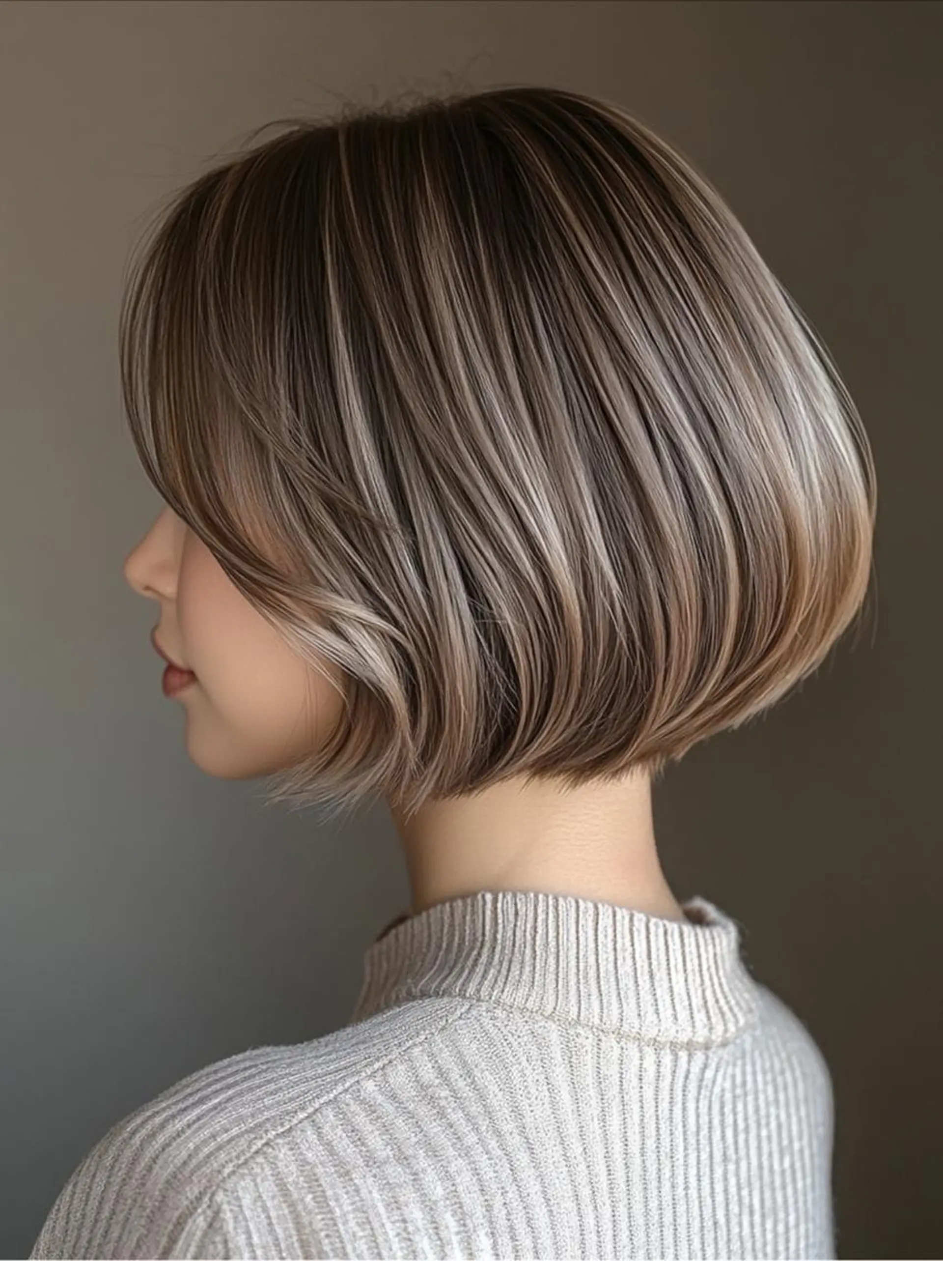 ミディアム カラー ミディアムパーマ 髪質改善 トリートメント 酸性ストレート 酸熱トリートメント ヘアカラー Glimpse中津店 髪質改善/マツエクのヘアスタイル