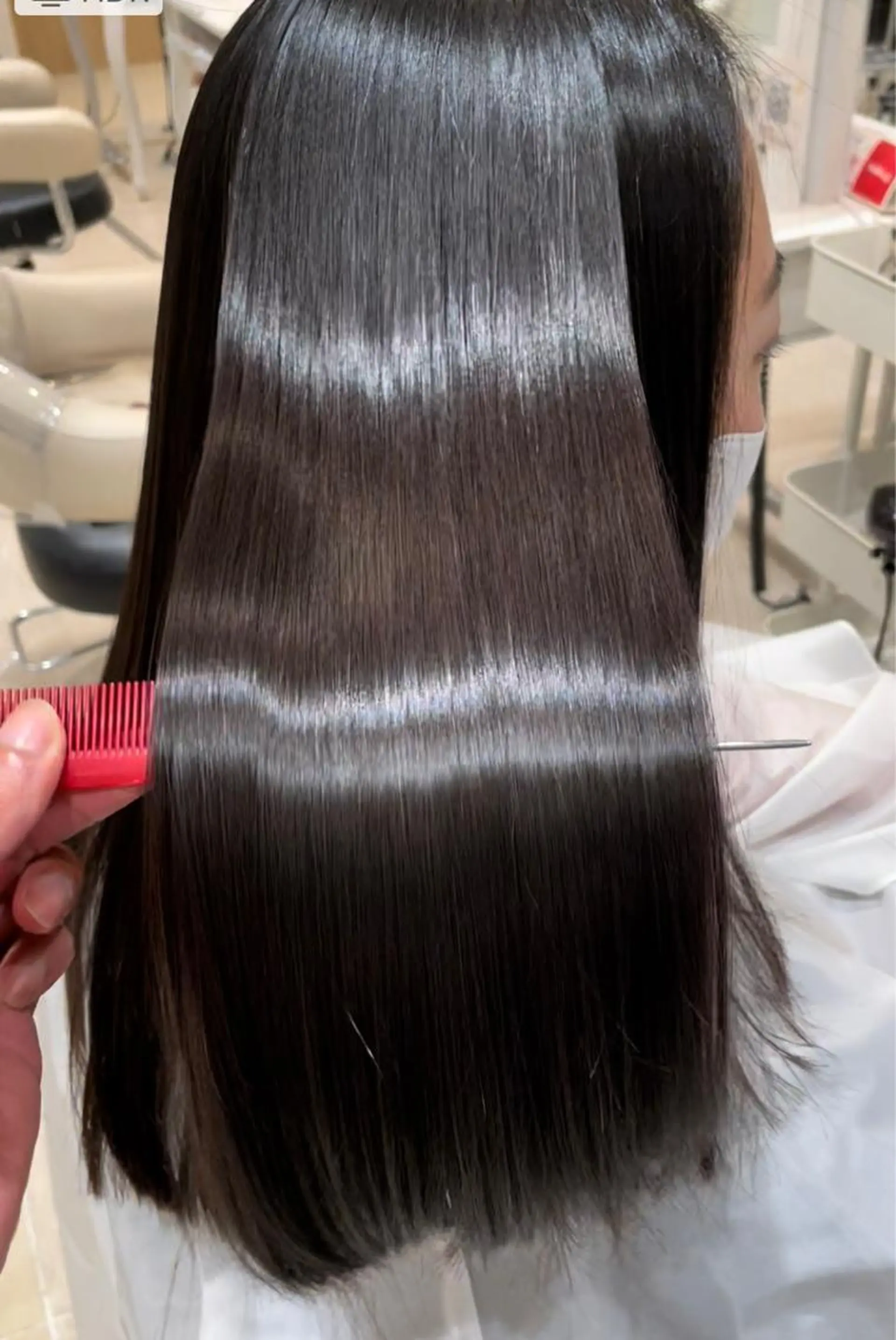 ロング 縮毛矯正 ✨酸性ストレート✨ 南川だいさくのヘアスタイル