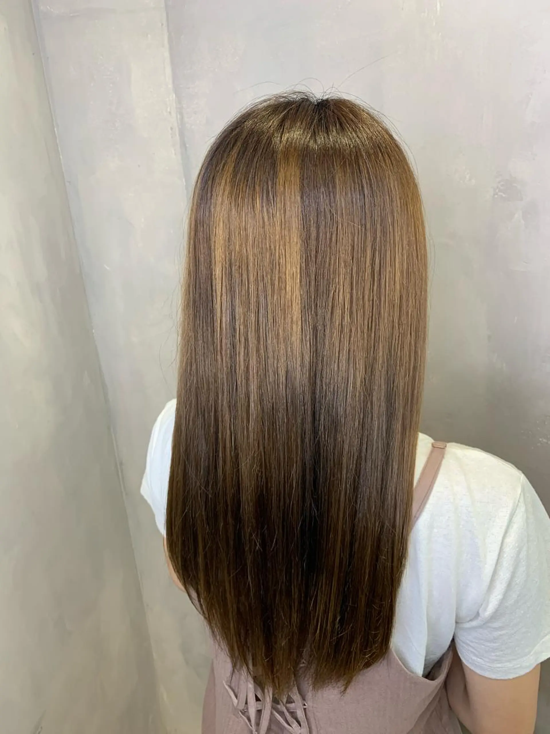 ロング 縮毛矯正 カット 縮毛矯正 トリートメント ⭐️ツイスパ⭐️ 菊池　拓也のヘアスタイル