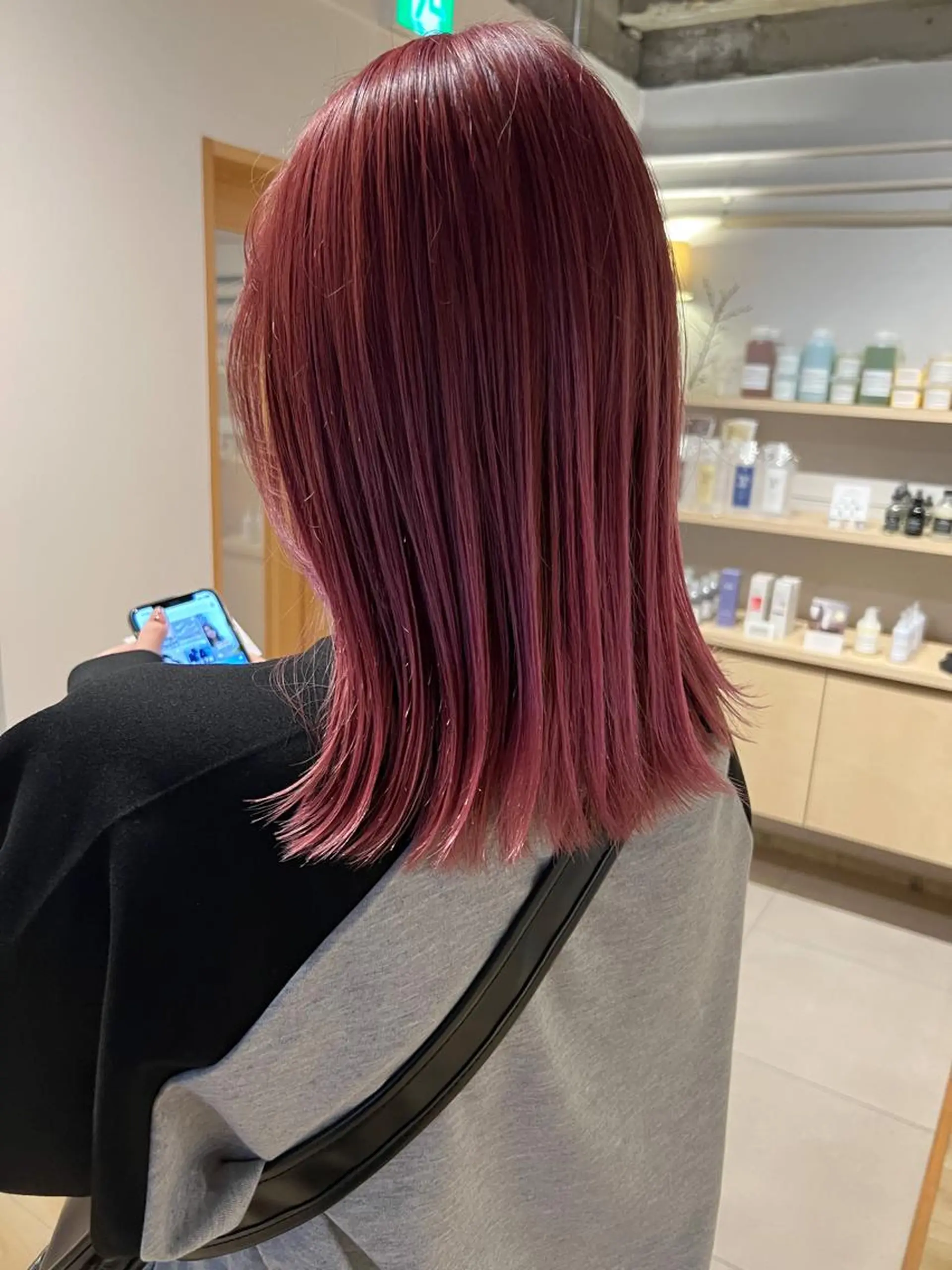 ミディアム カラー カット ヘアカラー ヘッドスパ SERENA ㅤのヘアスタイル