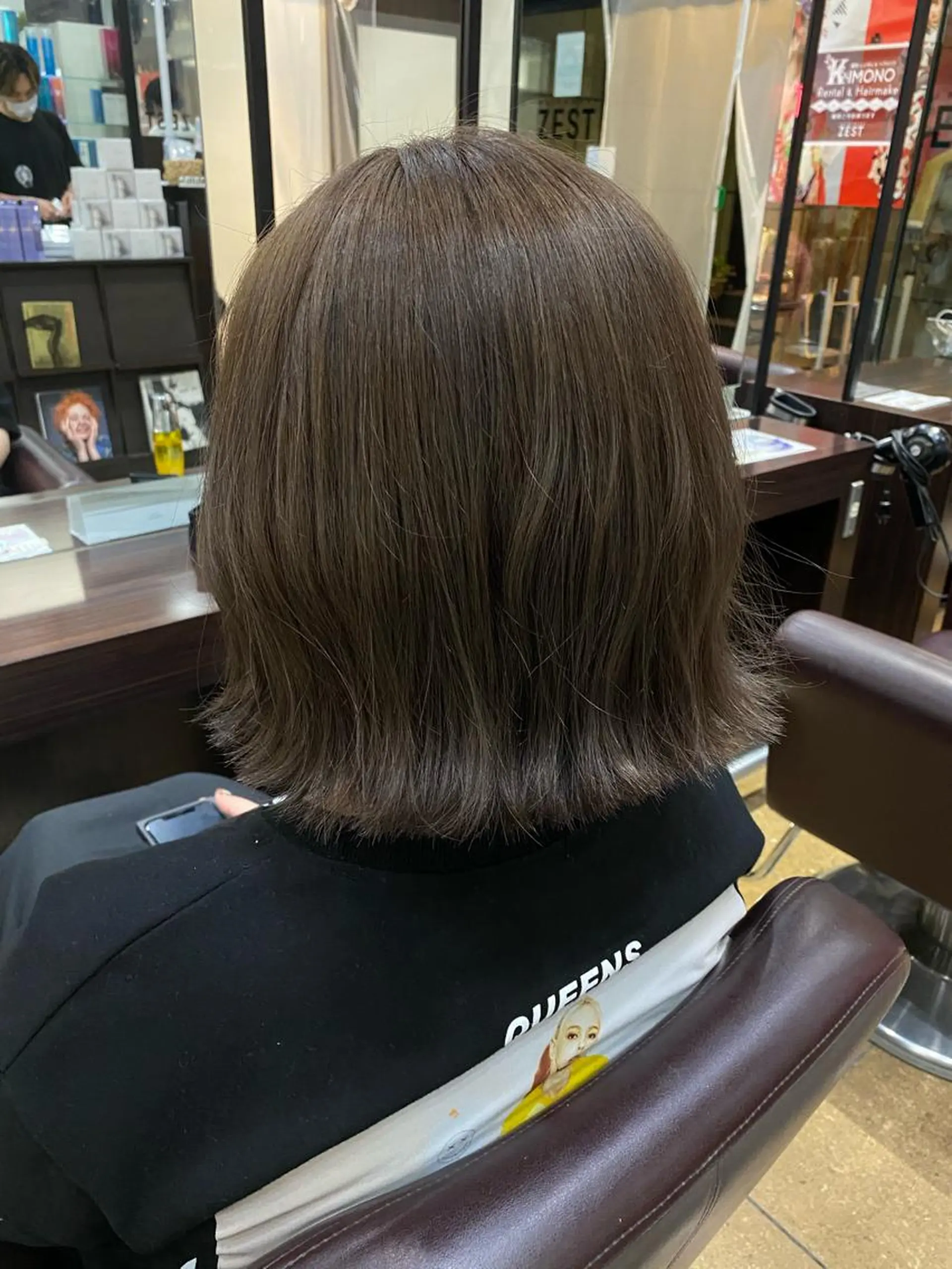 カラー hina☺︎ 髪質改善/ストレートのヘアスタイル