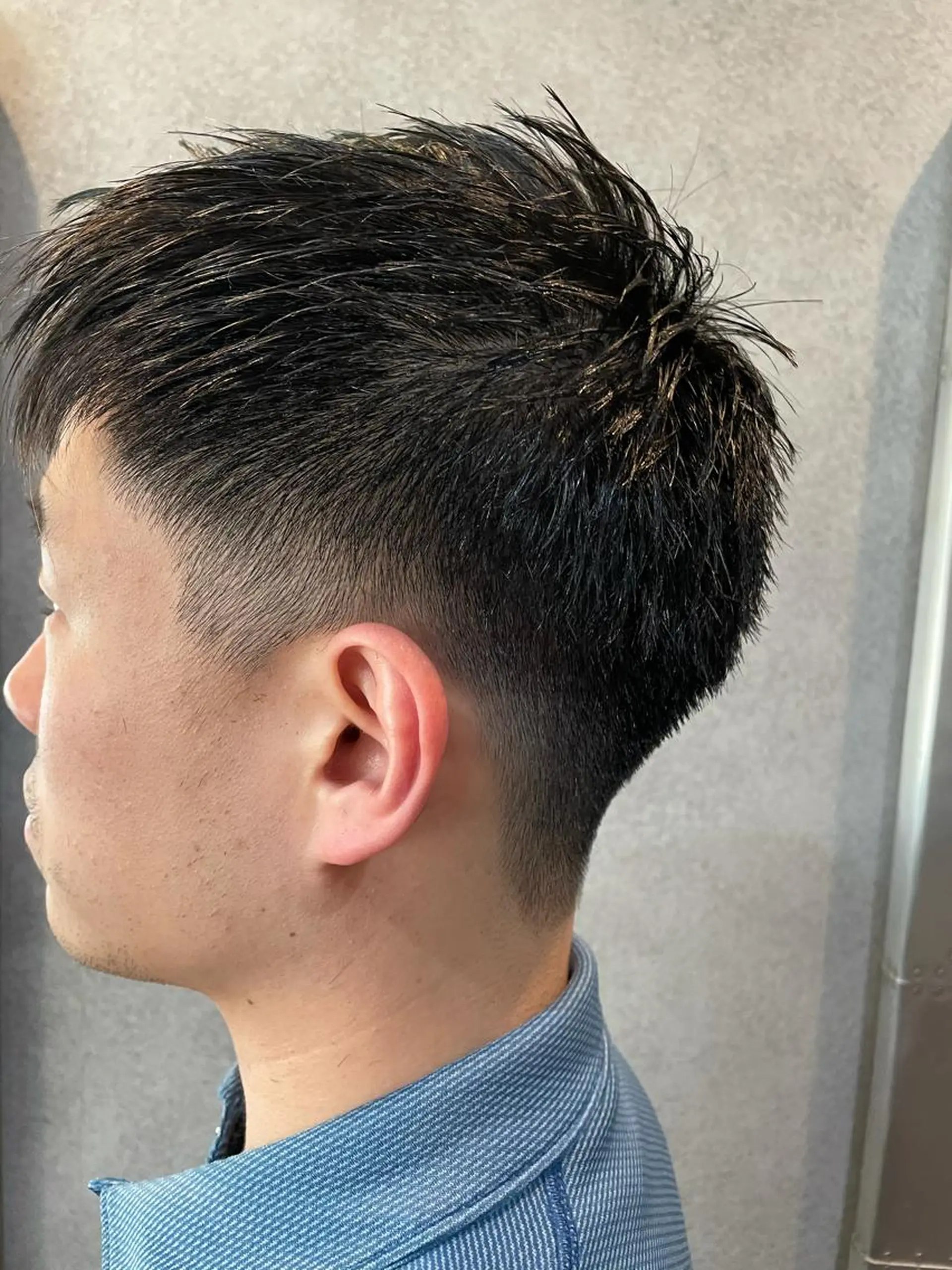 メンズ モヒカン ソフトモヒカン 刈り上げ 櫻井 未悠のヘアスタイル