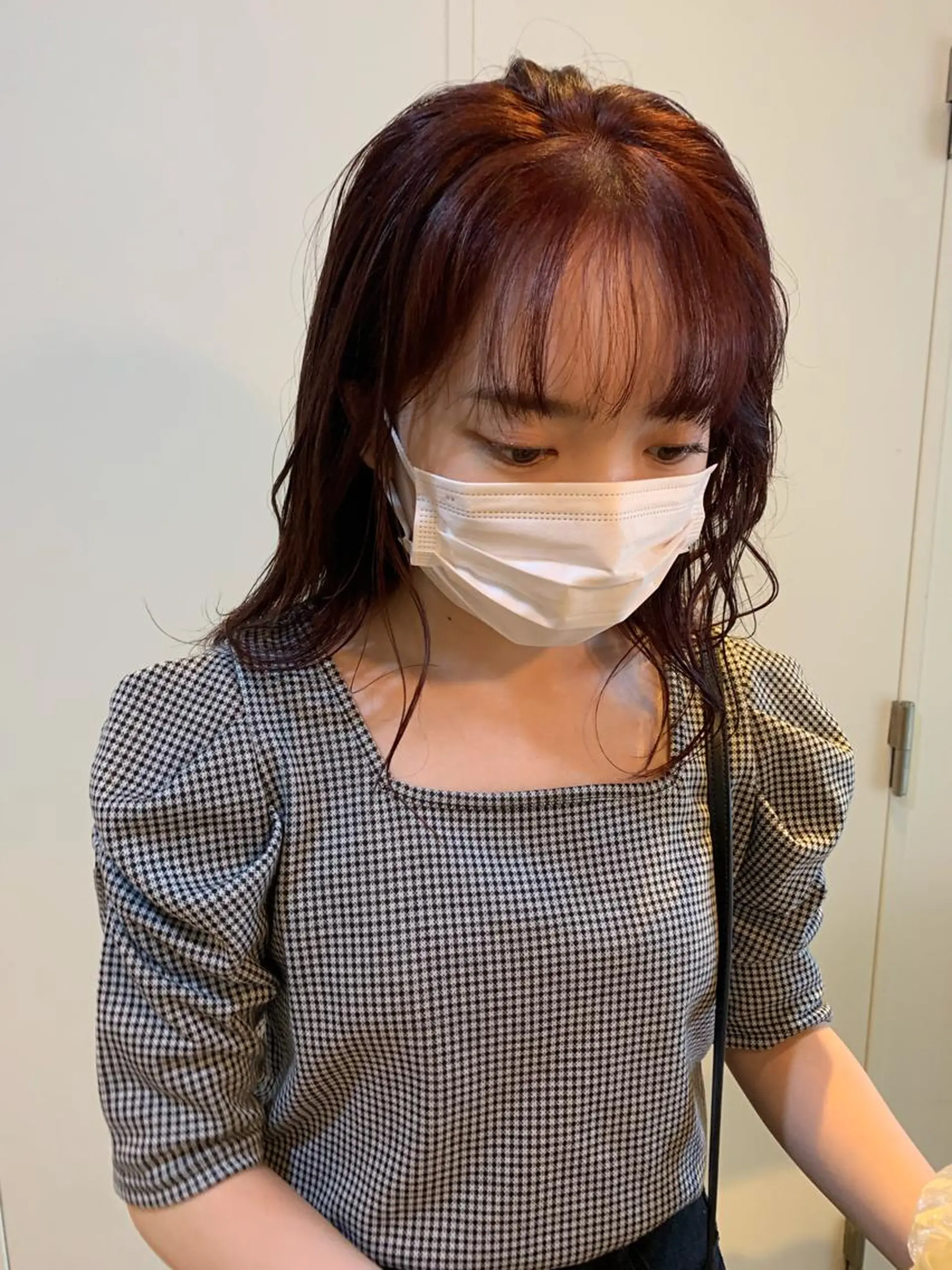 ミディアム カラー AR.MARA hair  studio所属・ウェーブパーマ サトウヒカルのヘアスタイル