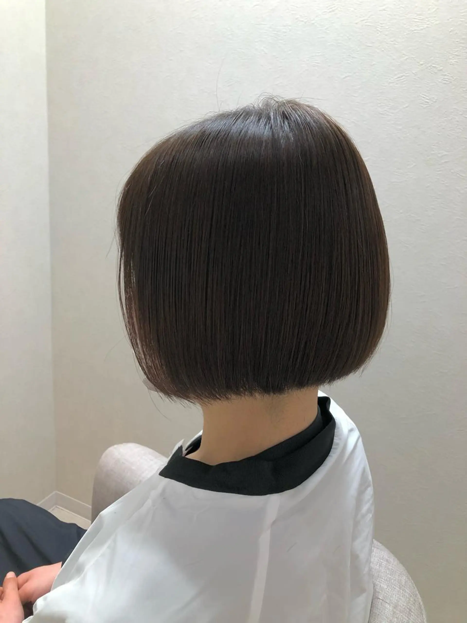 ショート ボブ カット ヘアカラー ショート/白髪ぼかし 君和田若菜のヘアスタイル