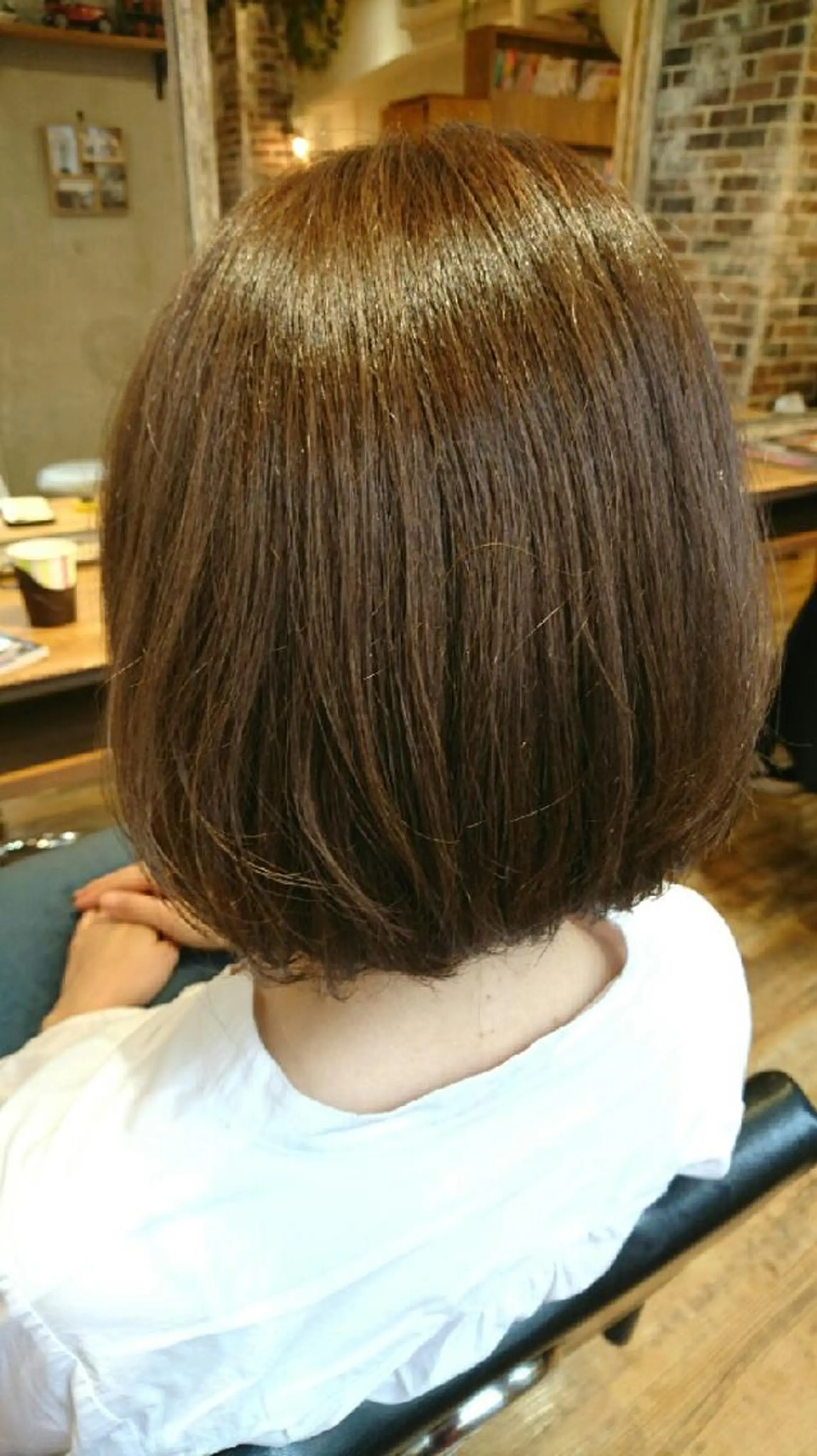 ショート カラー ベージュカラー グラデーションカラー ピンクカラー ピンクベージュ ボブ ＊Cielo＊ 佐藤 幸世のヘアスタイル