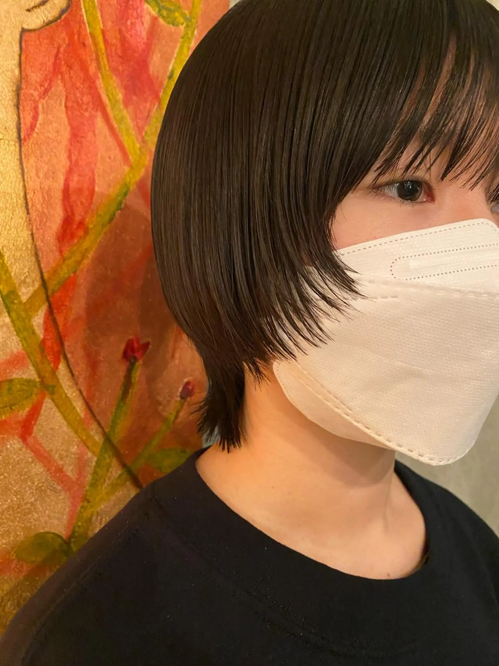 ショート ショートヘア ウツワ所属・高円寺/loca/ 田中南帆のヘアスタイル