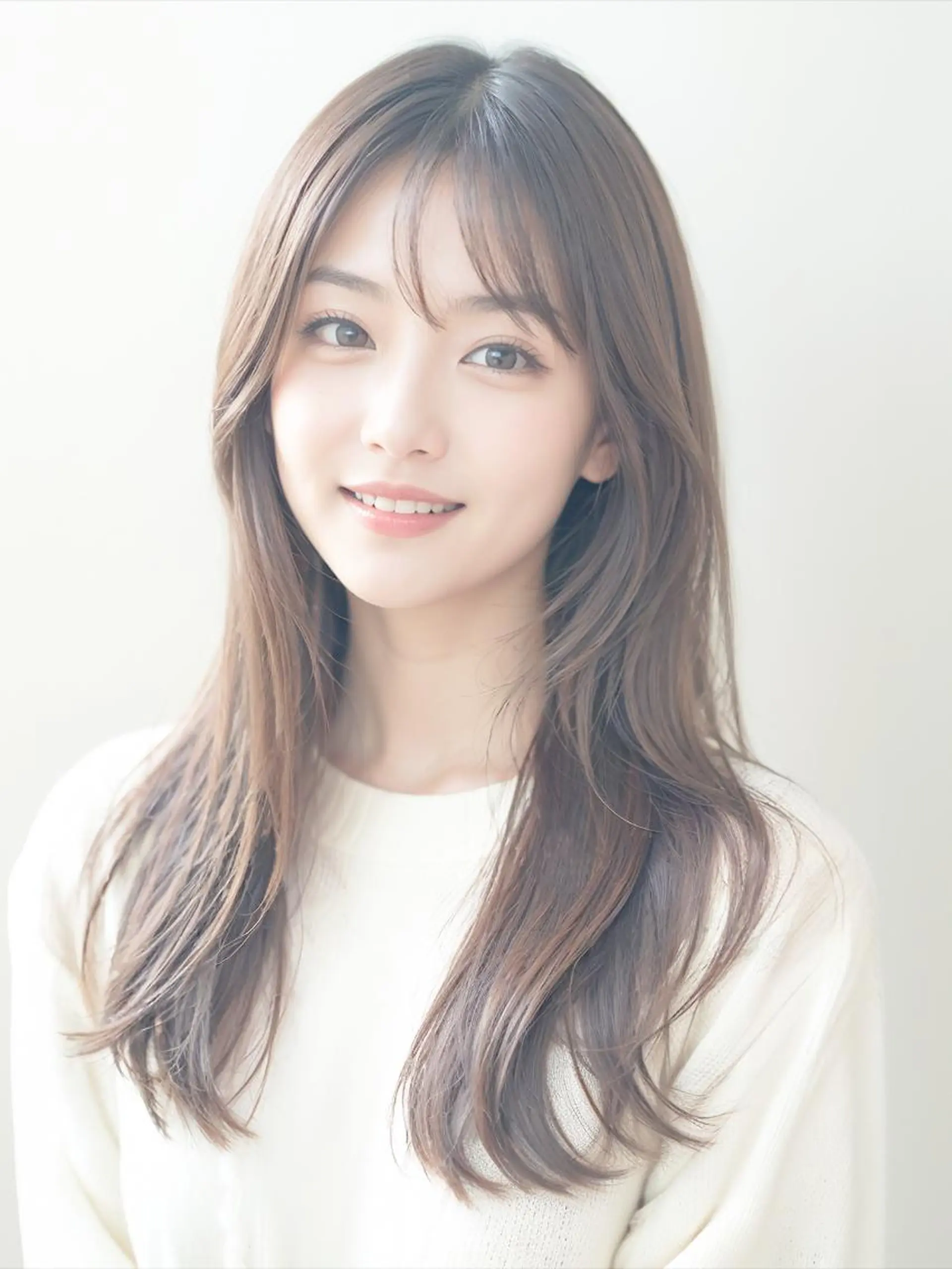 ロング カラー 福井 瑞季のヘアスタイル