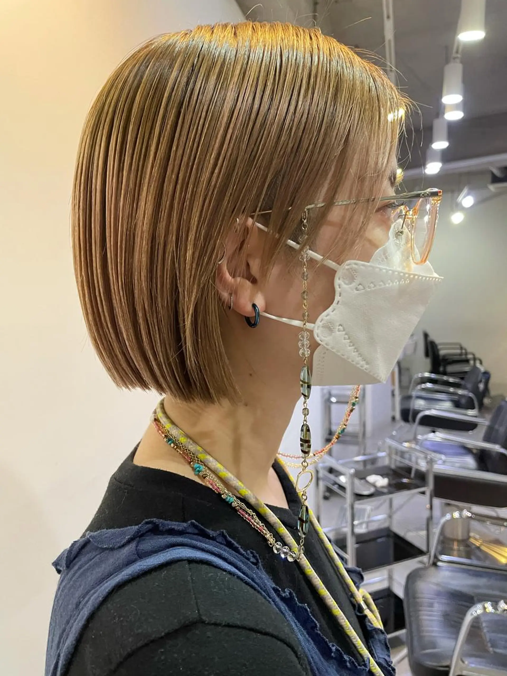 ショート silo所属・silo MOKA 顔周りカット🦦のヘアスタイル