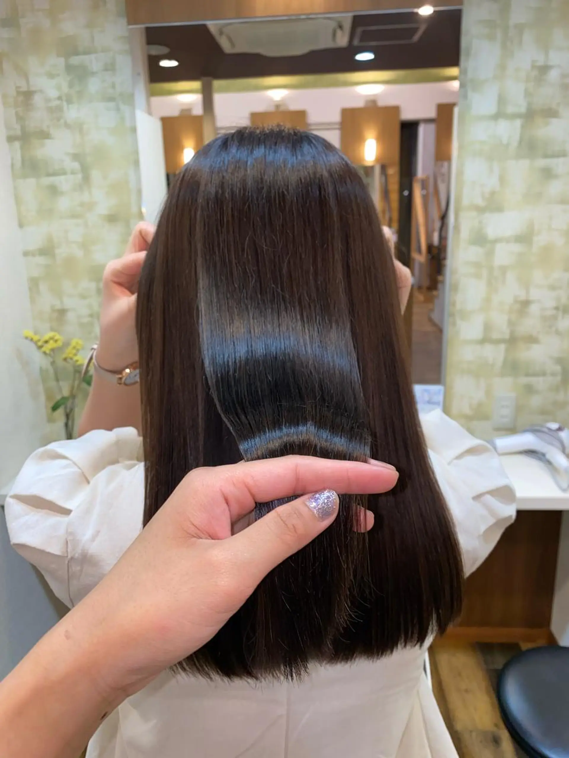 セミロング カラー トリートメント 🌻井上 マリー🌻のヘアスタイル