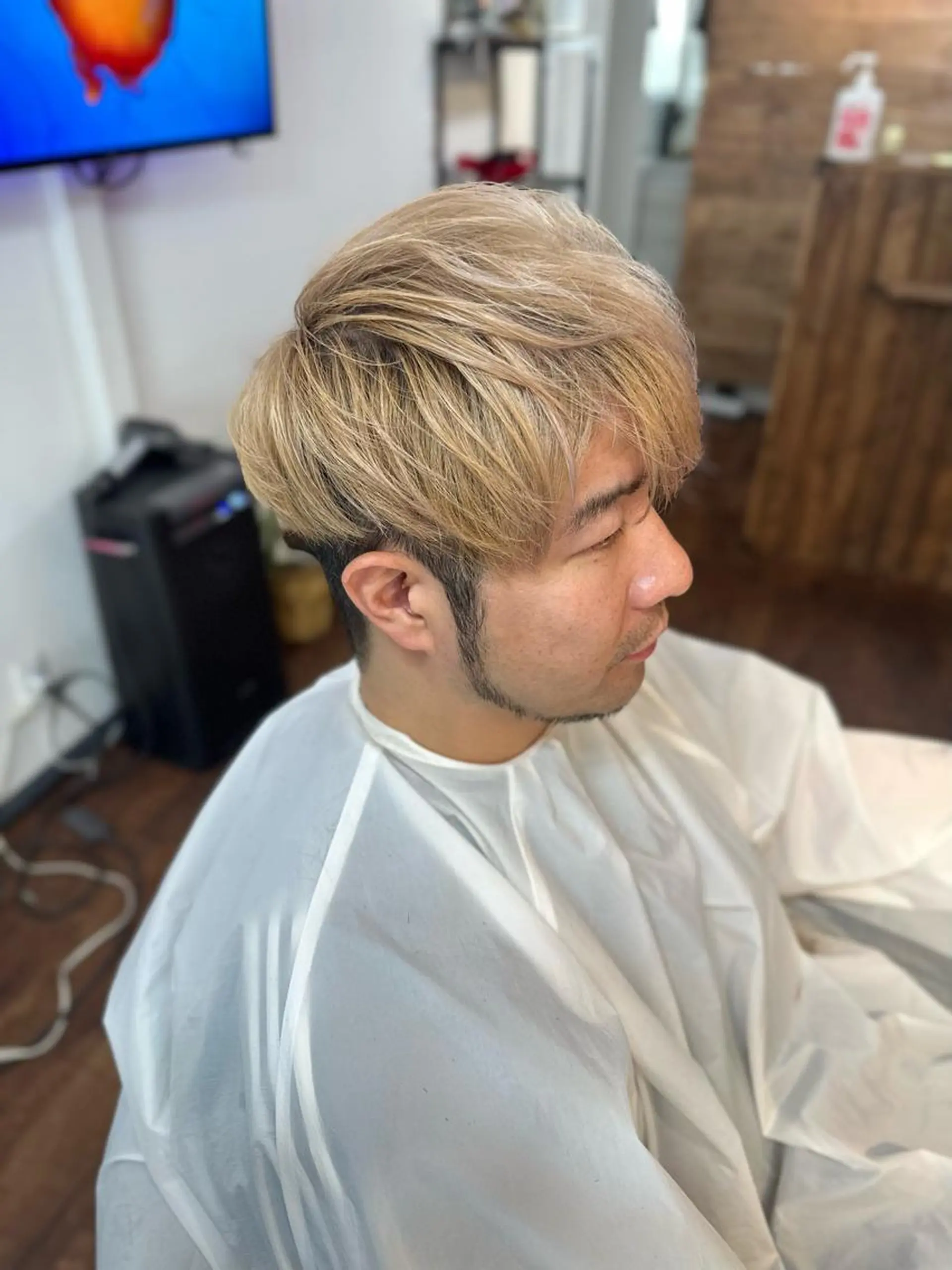 ミディアム メンズ マッシュ カット Lizir  ルズィール所属・Luzir⭐︎ GEN⭐︎のヘアスタイル