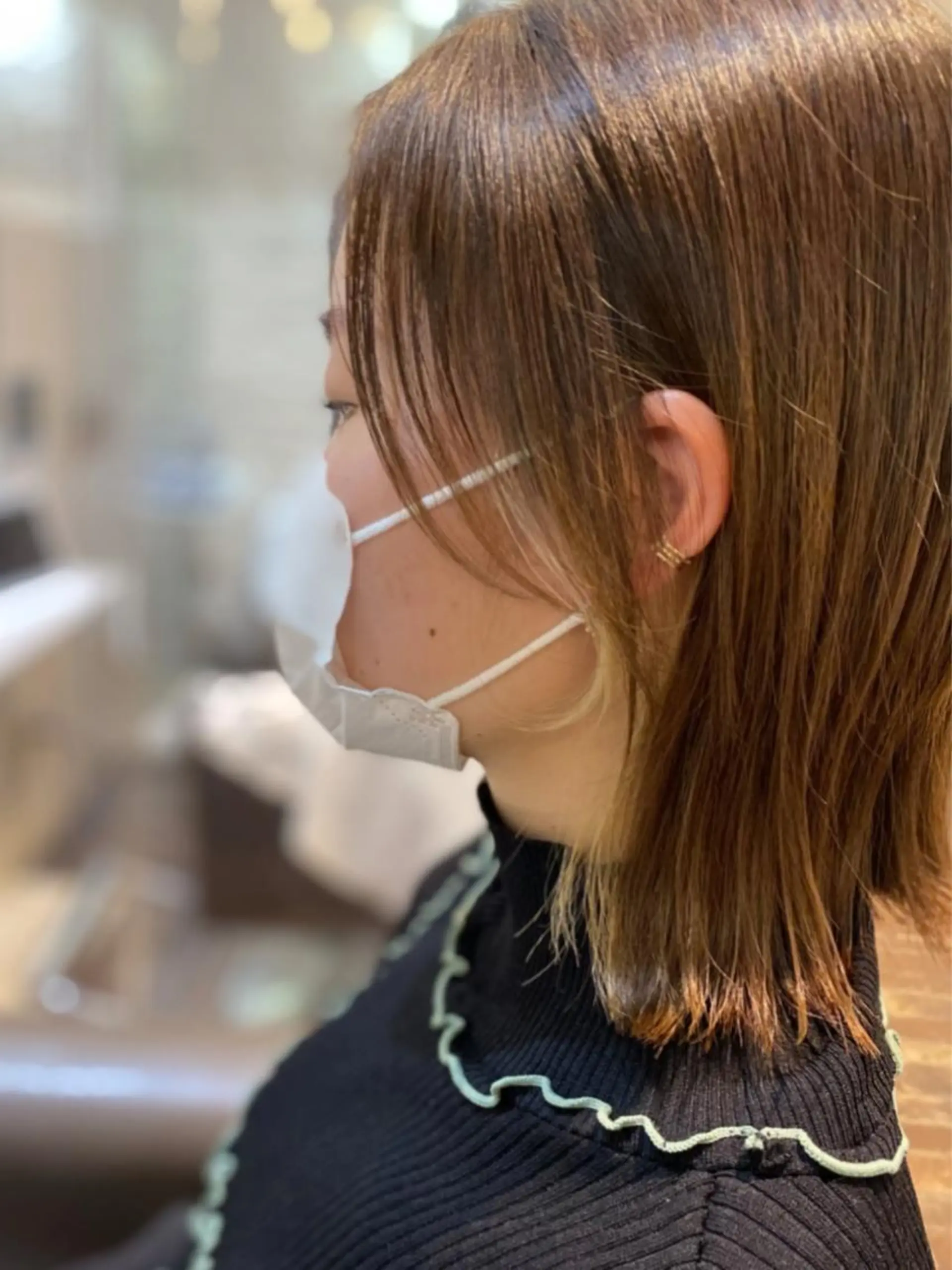 ミディアム CARE UMEDA所属・隅野 恭生のヘアスタイル