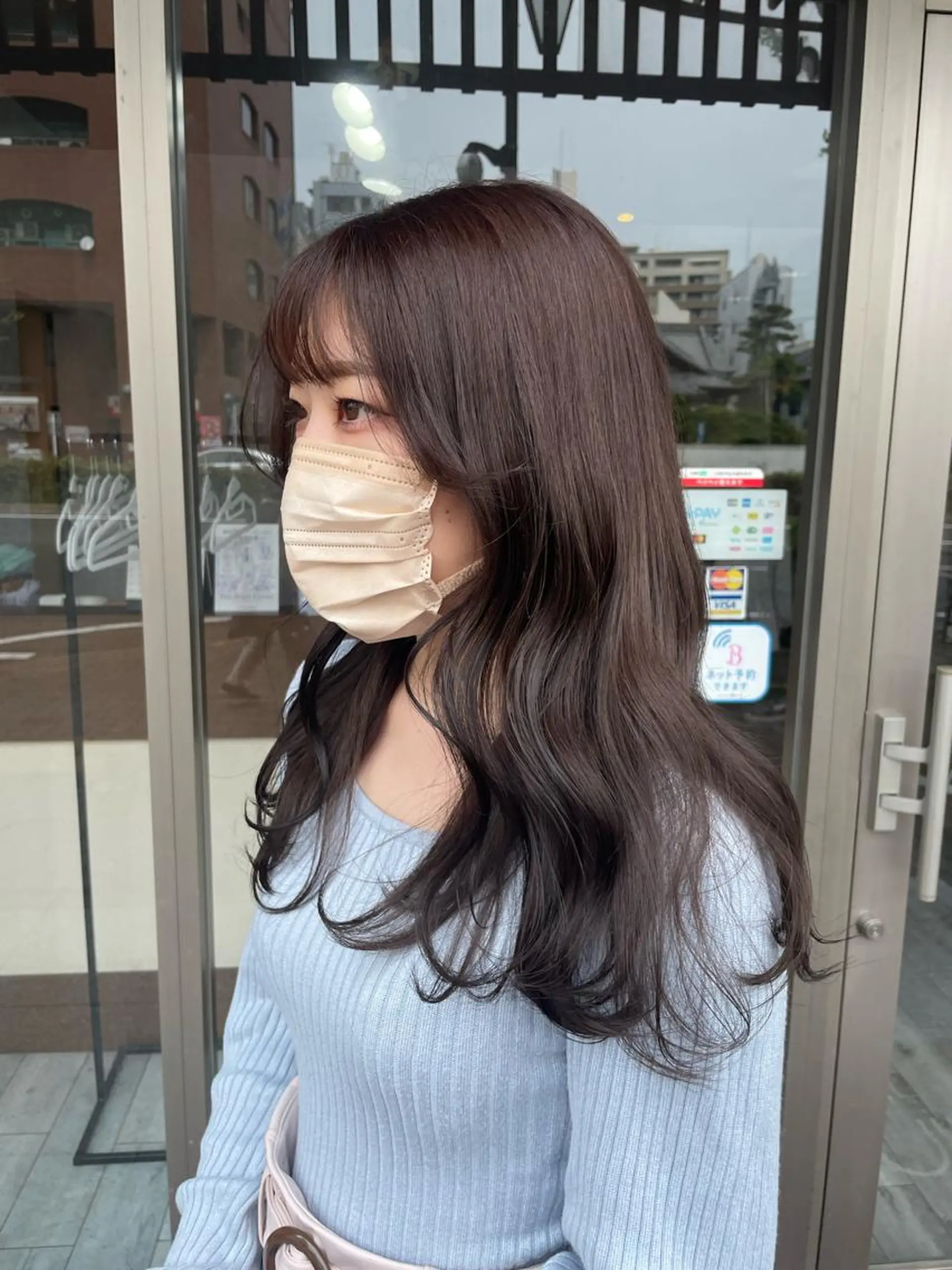 ロング カラー カット ヘアカラー 高橋 みく/ minim 暖色のヘアスタイル