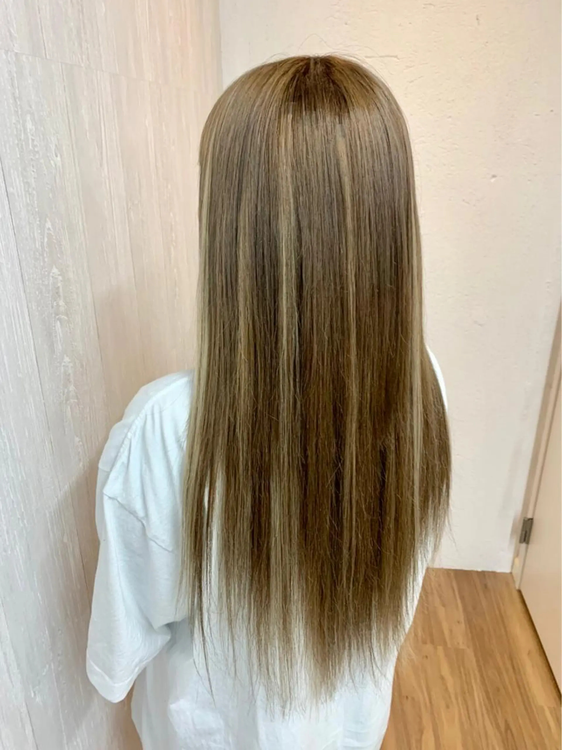 ロング カラー ヘアアレンジ エクステ トリートメント ヘアカラー トリートメント エクステ GLOSS 心斎橋 山上のヘアスタイル